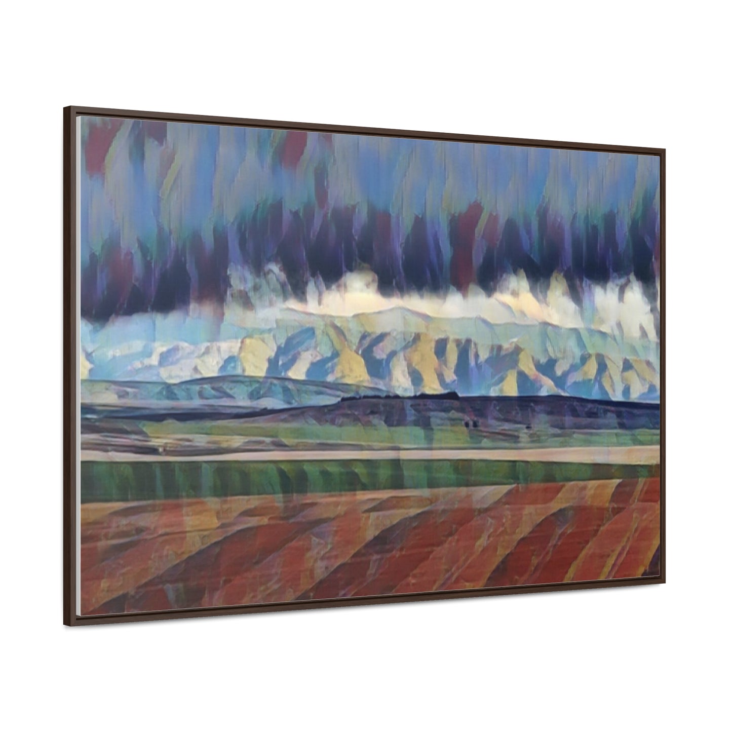 Gallery Canvas Wraps, Horizontal Frame ... On-The-Prairie .. "The Storm Is Brewing" ... Central Idaho: November 2023 ... Original Works ...