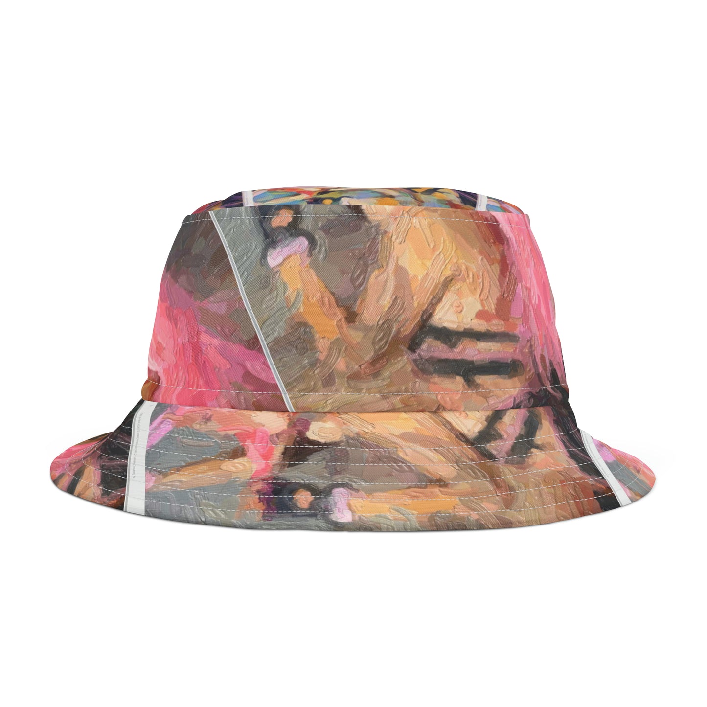 Bucket Hat (AOP) ... Enjoying A Cream_Cicle ... "Fun-In-The-Sun" ... Original Works.