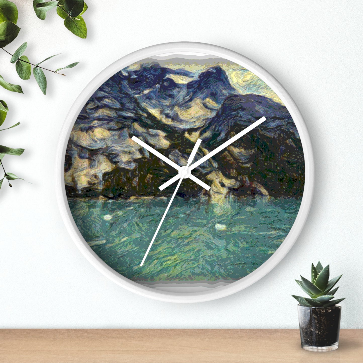 Wall Clock ... Tracy Arm Fjord ... South Of Skagway, Alaska ... Summer: June 2024 ... Original Works ...