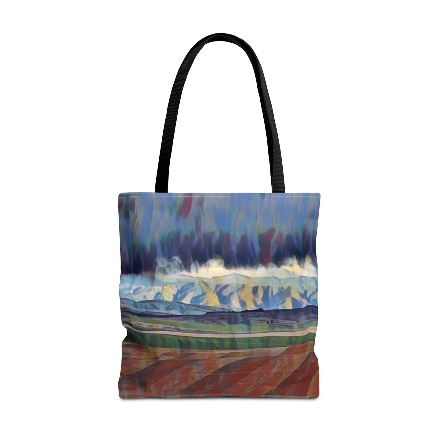 Tote Bag (AOP) ... On-The-Prairie .. "The Storm Is Brewing" ... Central Idaho: November 2023 ... Original Works ...