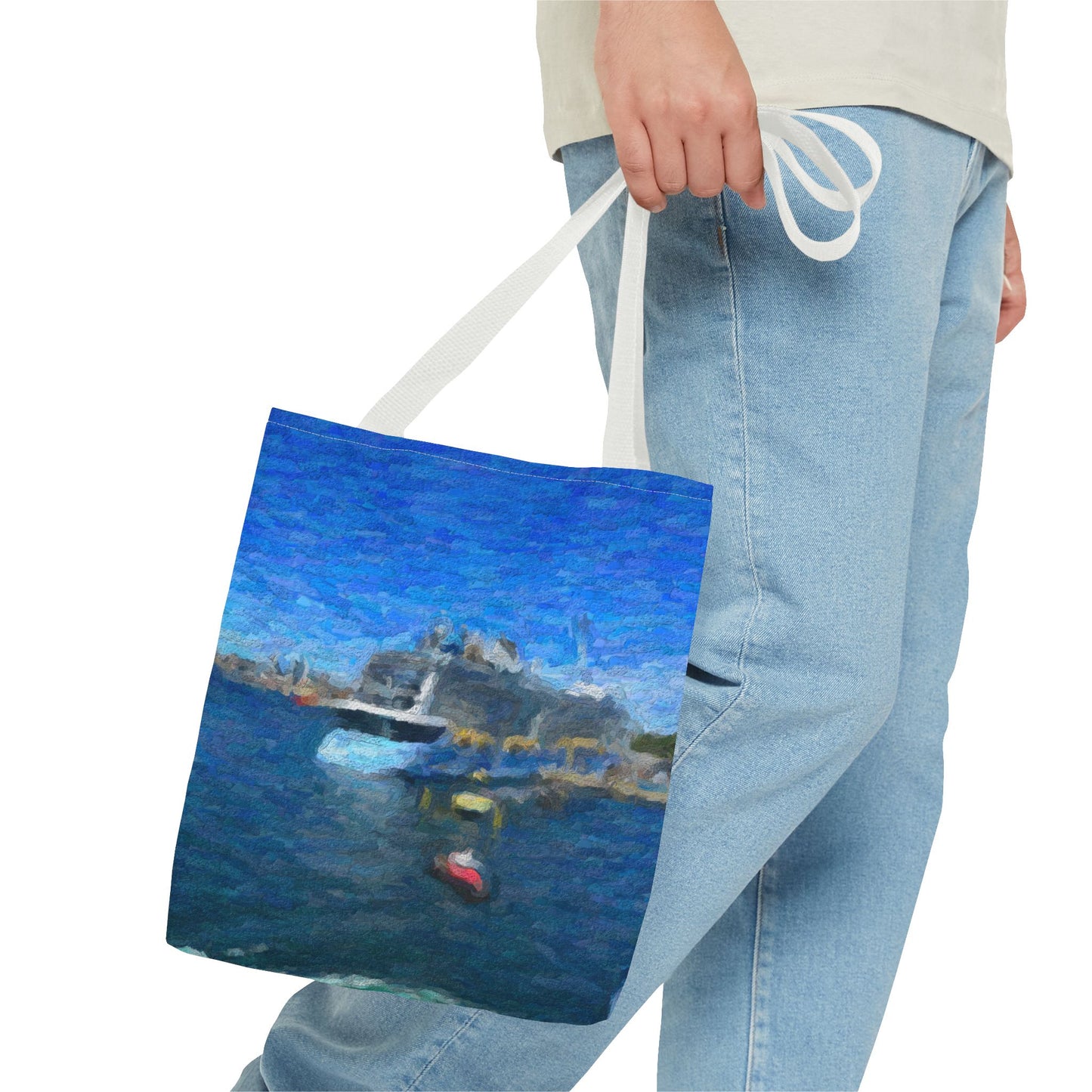 Tote Bag (AOP) ... Into Vancouver Harbor We Arrive: Celebrity Edge-Cruise ... Vancouver, British Columbia ... June 2024 ... Original Works