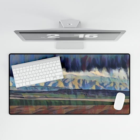 Desk Mats ... On-The-Prairie .. "The Storm Is Brewing" ... Central Idaho: November 2023 ... Original Works ...