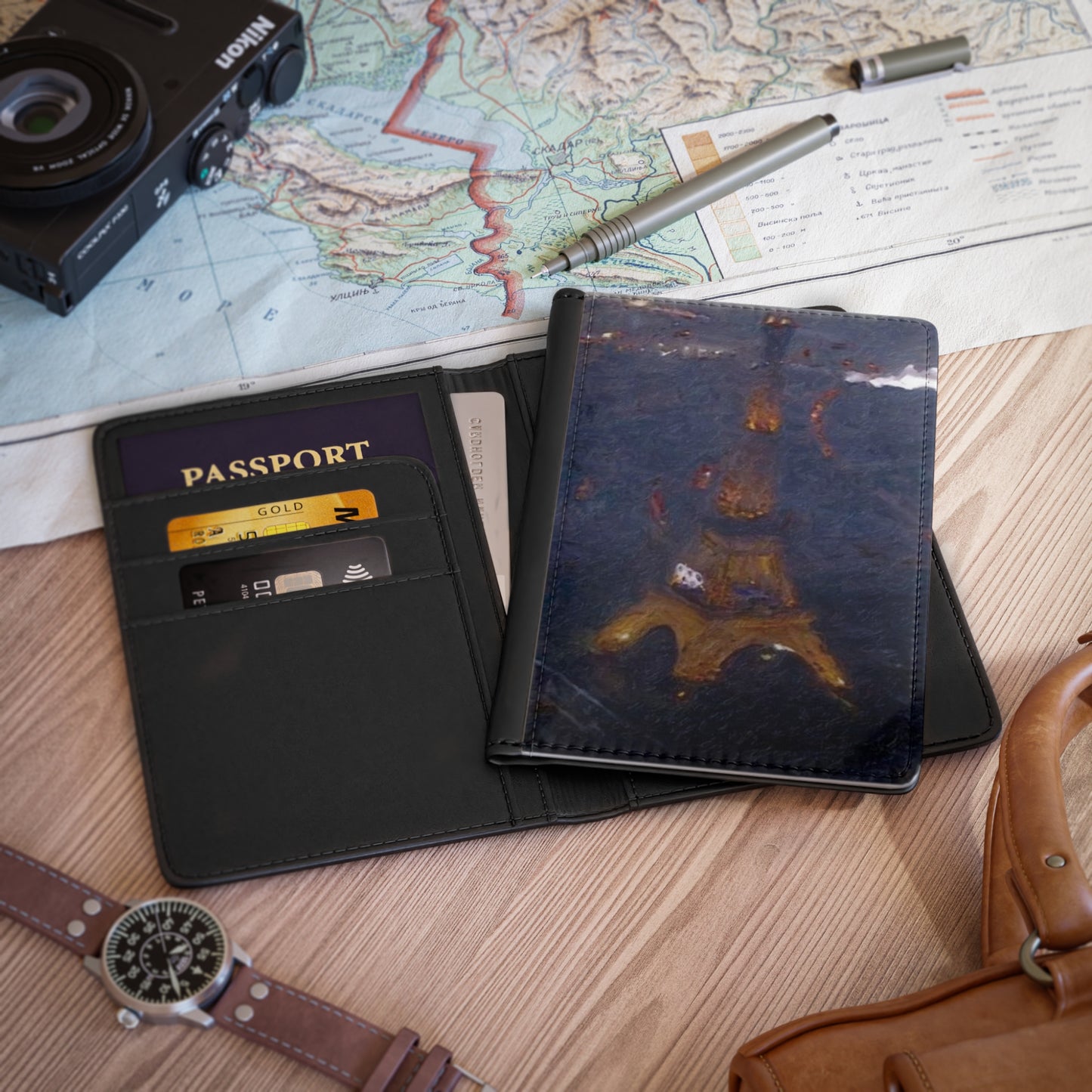 Passport Cover ... "Jeux Olympiques de Paris" ... Paris_2024 ... 'Cérémonies d'ouverture' ... Juliet 2024 ... Original Works ...