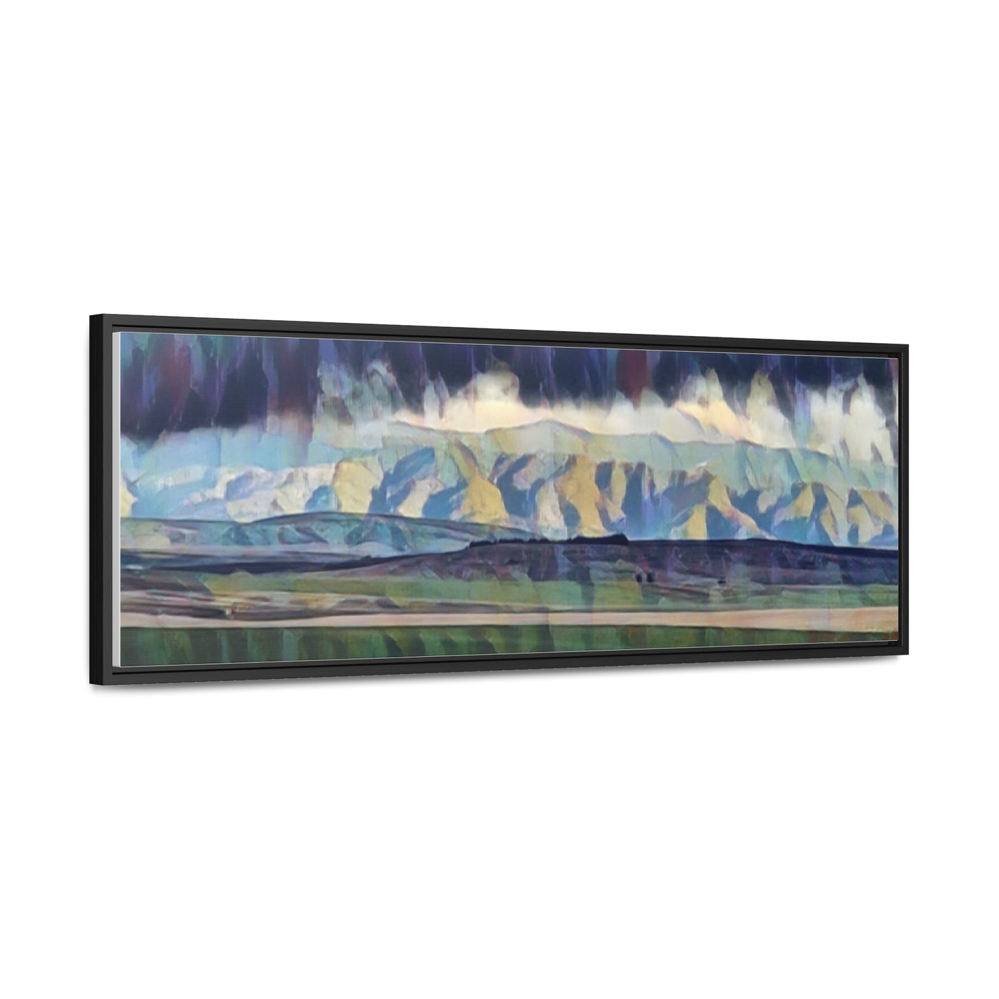 Gallery Canvas Wraps, Horizontal Frame ... On-The-Prairie .. "The Storm Is Brewing" ... Central Idaho: November 2023 ... Original Works ...