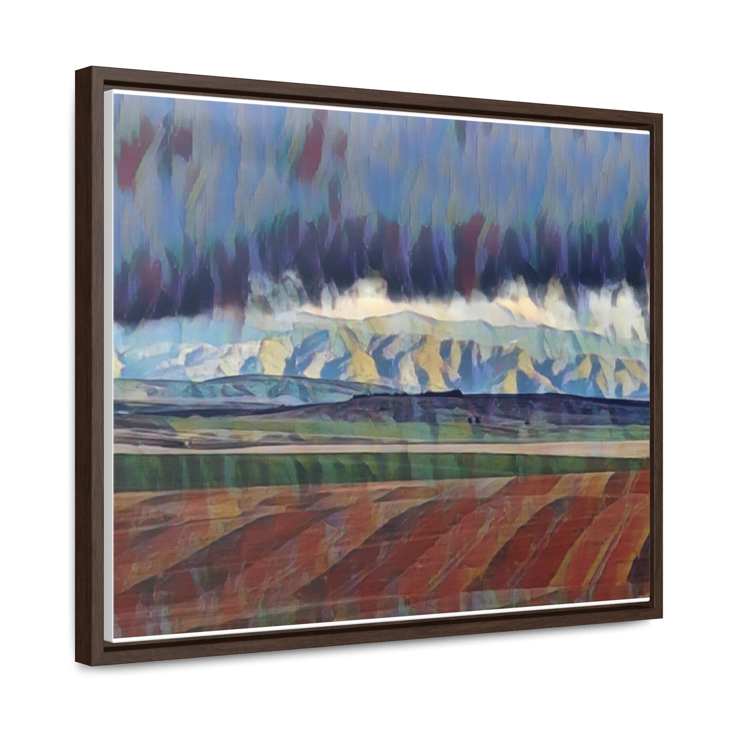 Gallery Canvas Wraps, Horizontal Frame ... On-The-Prairie .. "The Storm Is Brewing" ... Central Idaho: November 2023 ... Original Works ...
