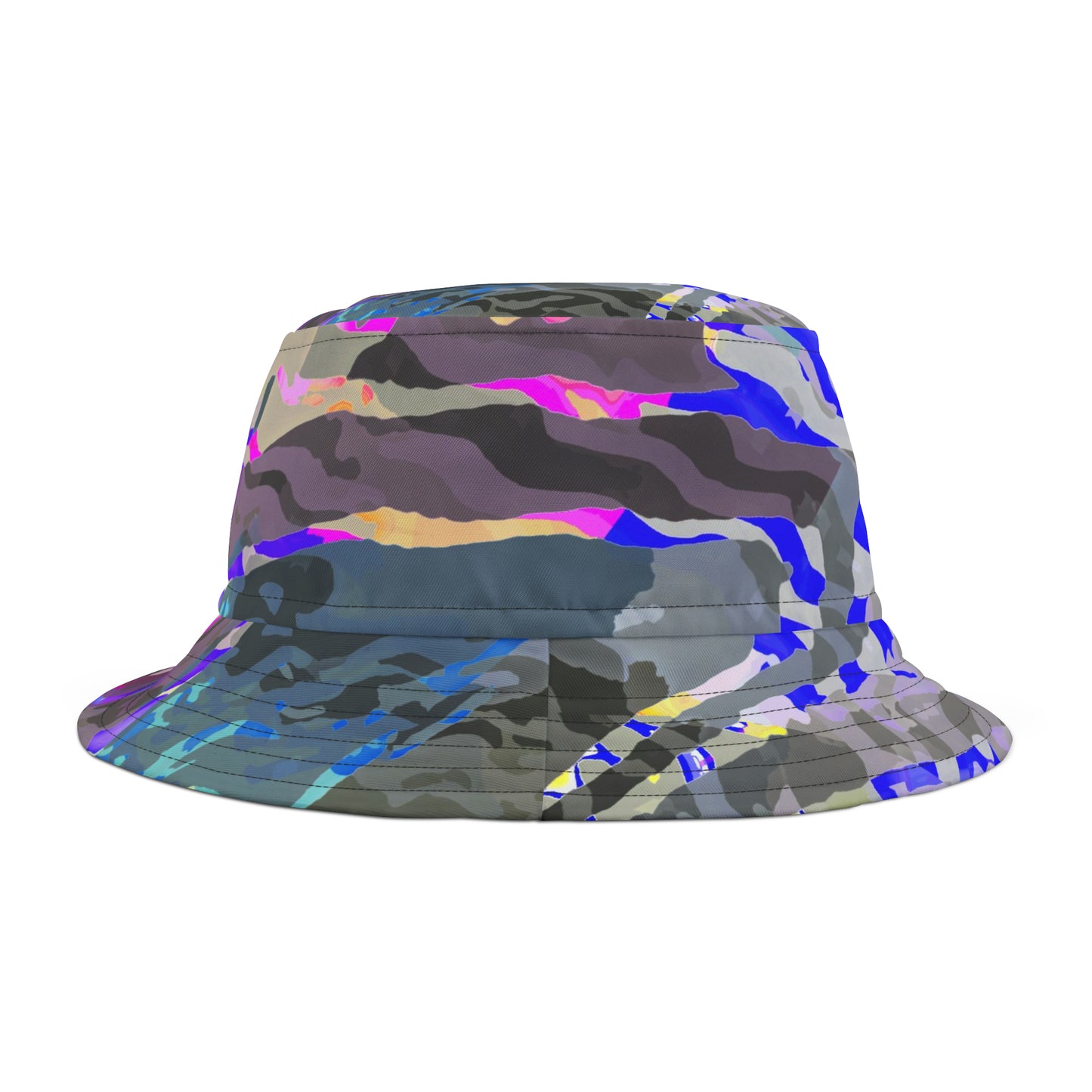 Bucket Hat (AOP) ... My Summerr Hat ... 'What Type Of Hat?" ... "My Be Happy All-The-Time Hat!" ... Original Works ...