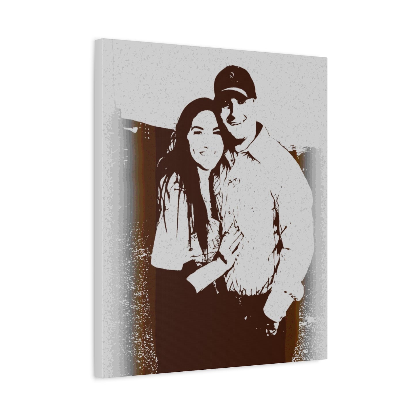Matte Canvas, Stretched, 1.25" ... "The Best Of Friends" ... Original Works ... December 2023 ... Central Idaho, USA.