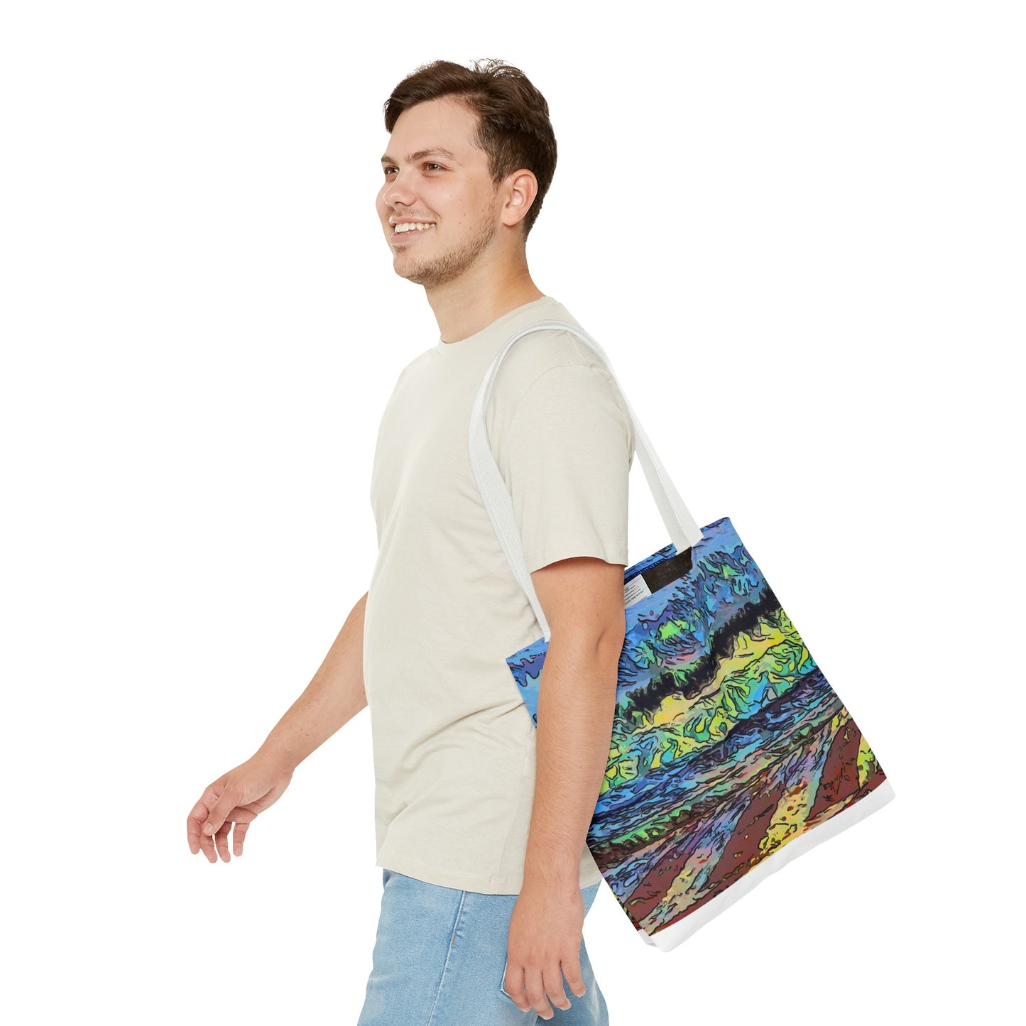 Tote Bag (AOP) ... On-The-Prairie .. "The Storm Is Brewing" ... Central Idaho: November 2023 ... Original Works ...