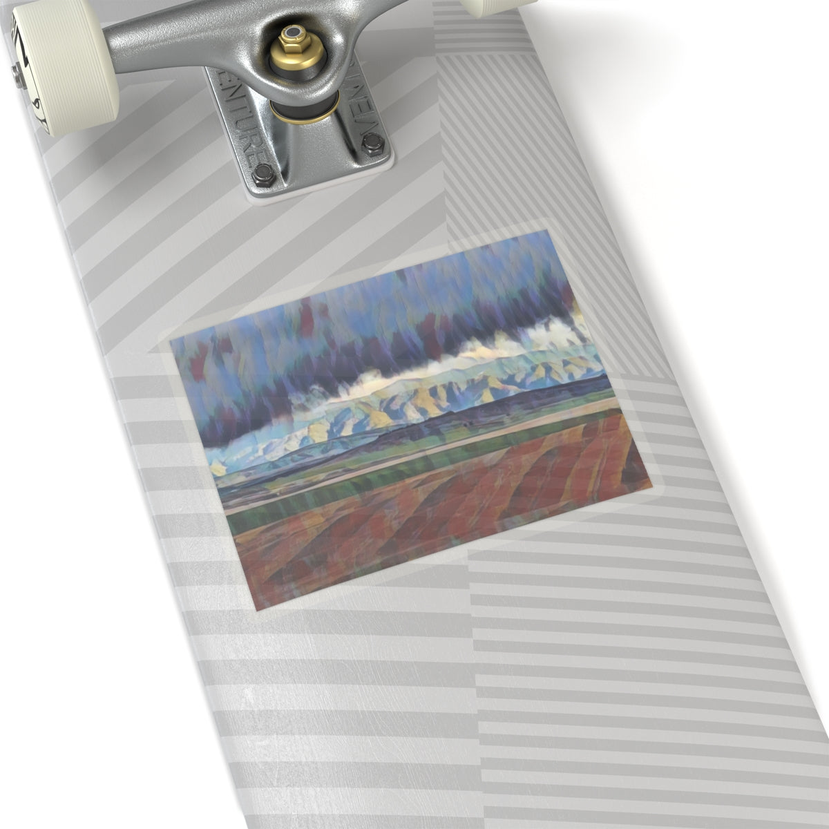 Kiss-Cut Stickers ... On-The-Prairie .. "The Storm Is Brewing" ... Central Idaho: November 2023 ... Original Works  ...