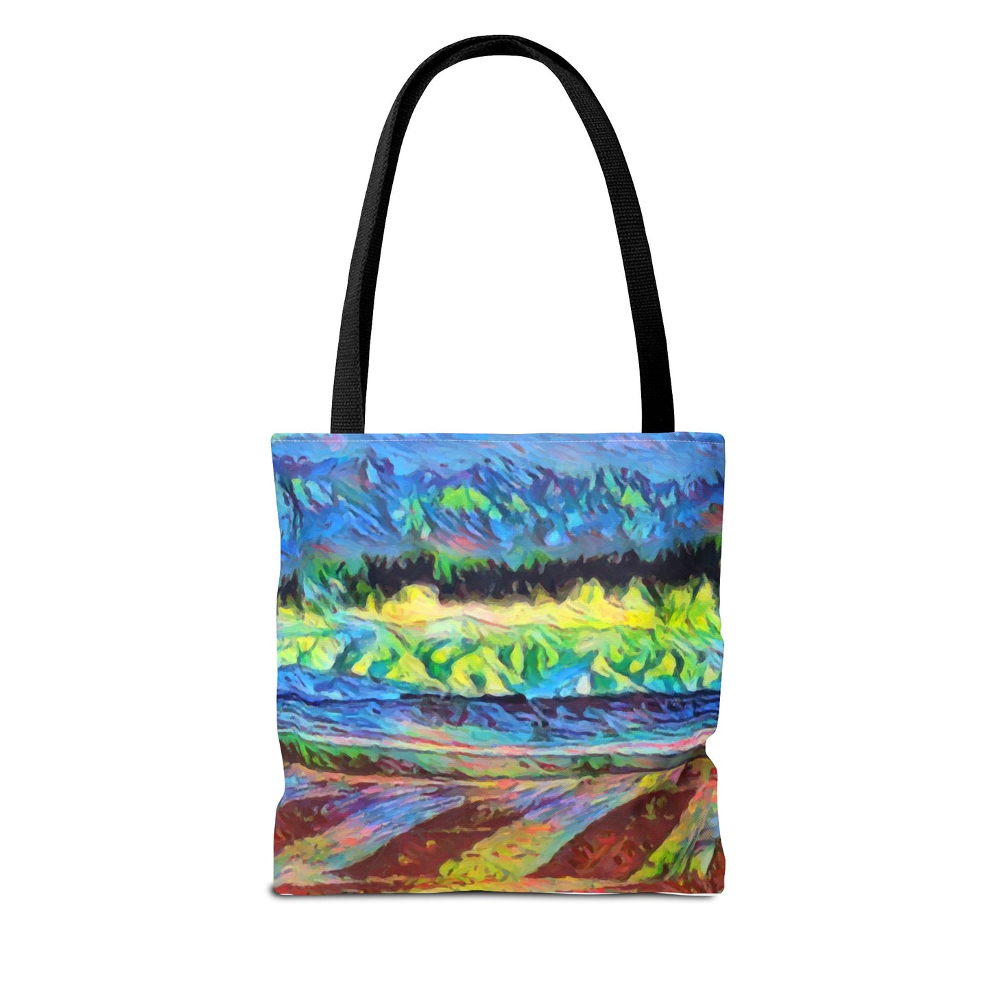 Tote Bag (AOP) ... On-The-Prairie .. "The Storm Is Brewing" ... Central Idaho: November 2023 ... Original Works ...