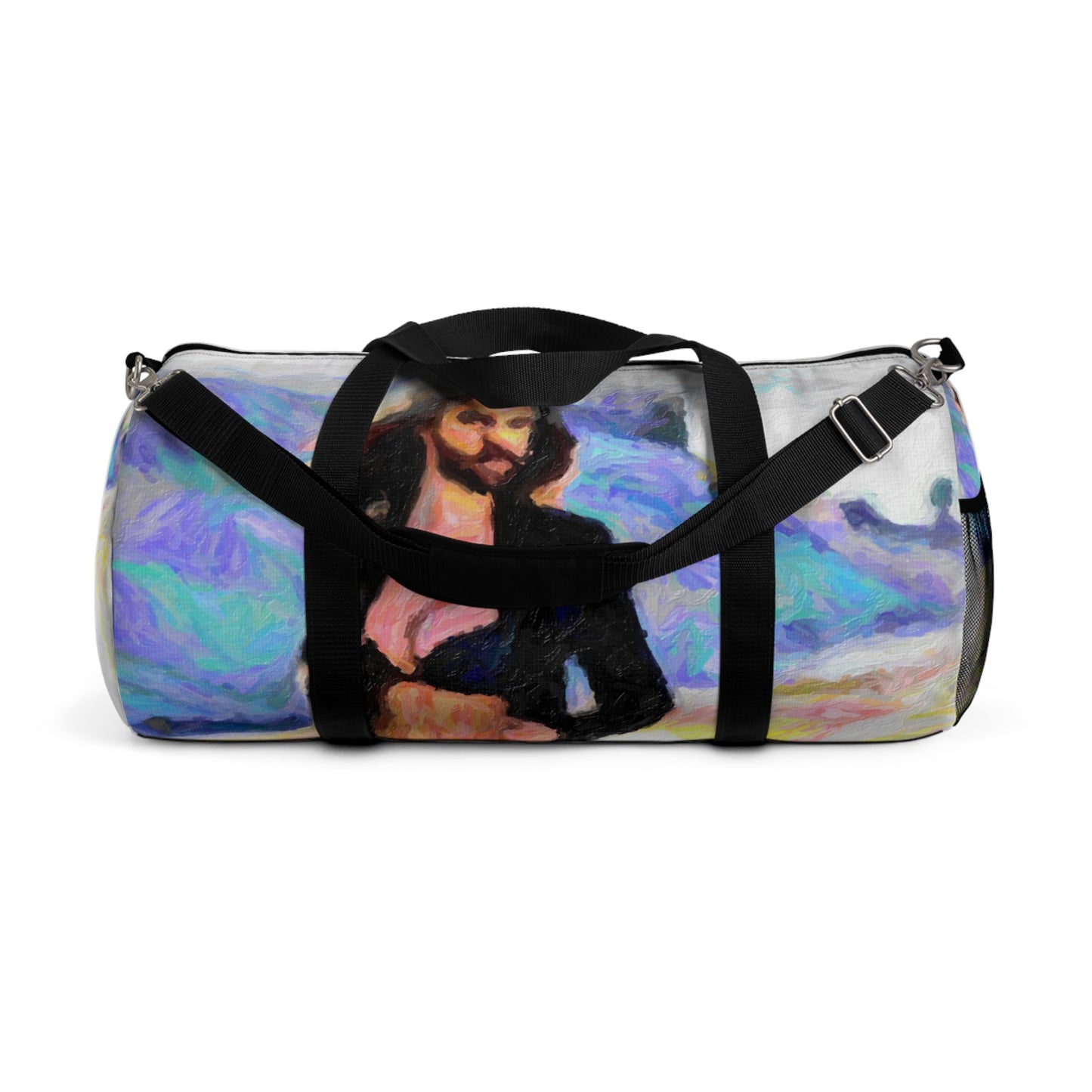 Duffel Bag ... The Low Spark of High_HEELED_Boys ... 'Garterbelt & Bra Inclusive!' ... Original Works ...