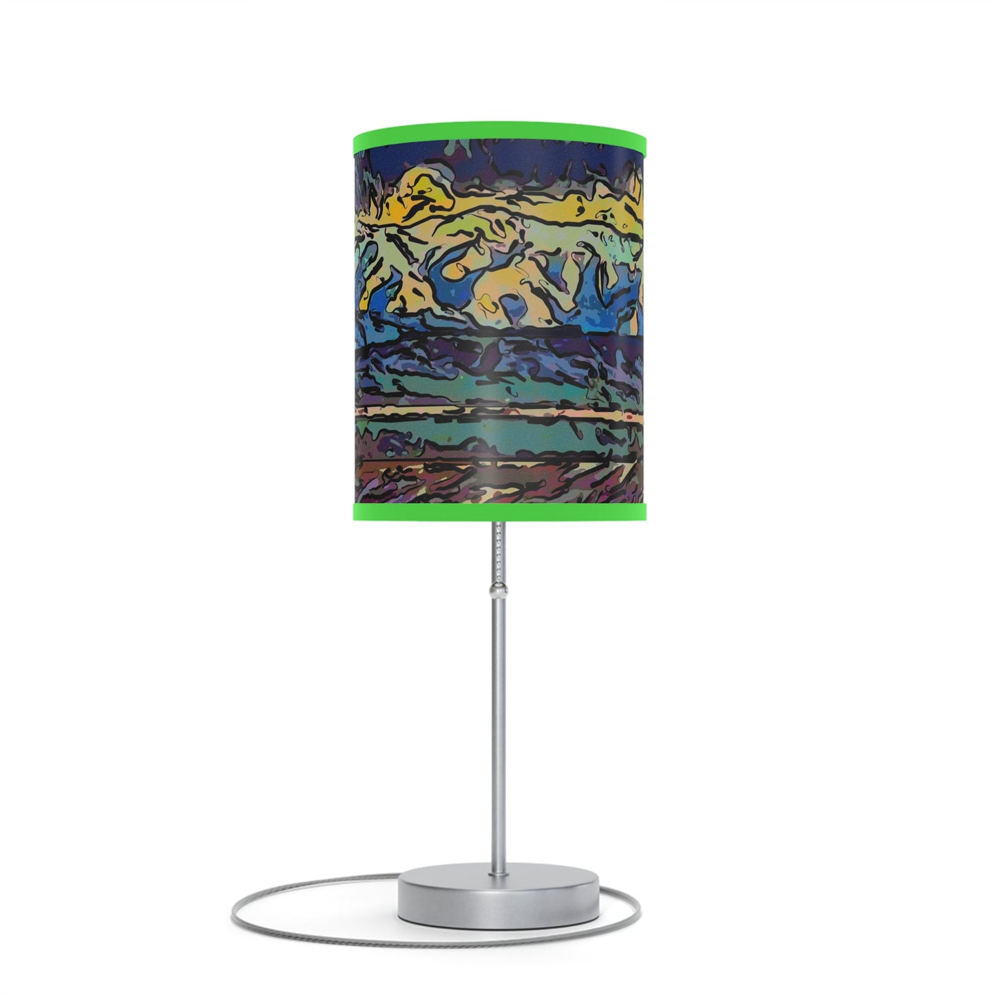 Lamp on a Stand, US|CA plug ...  On-The-Prairie .. "The Storm Is Brewing" ... Central Idaho: November 2023 ... Original Works ...