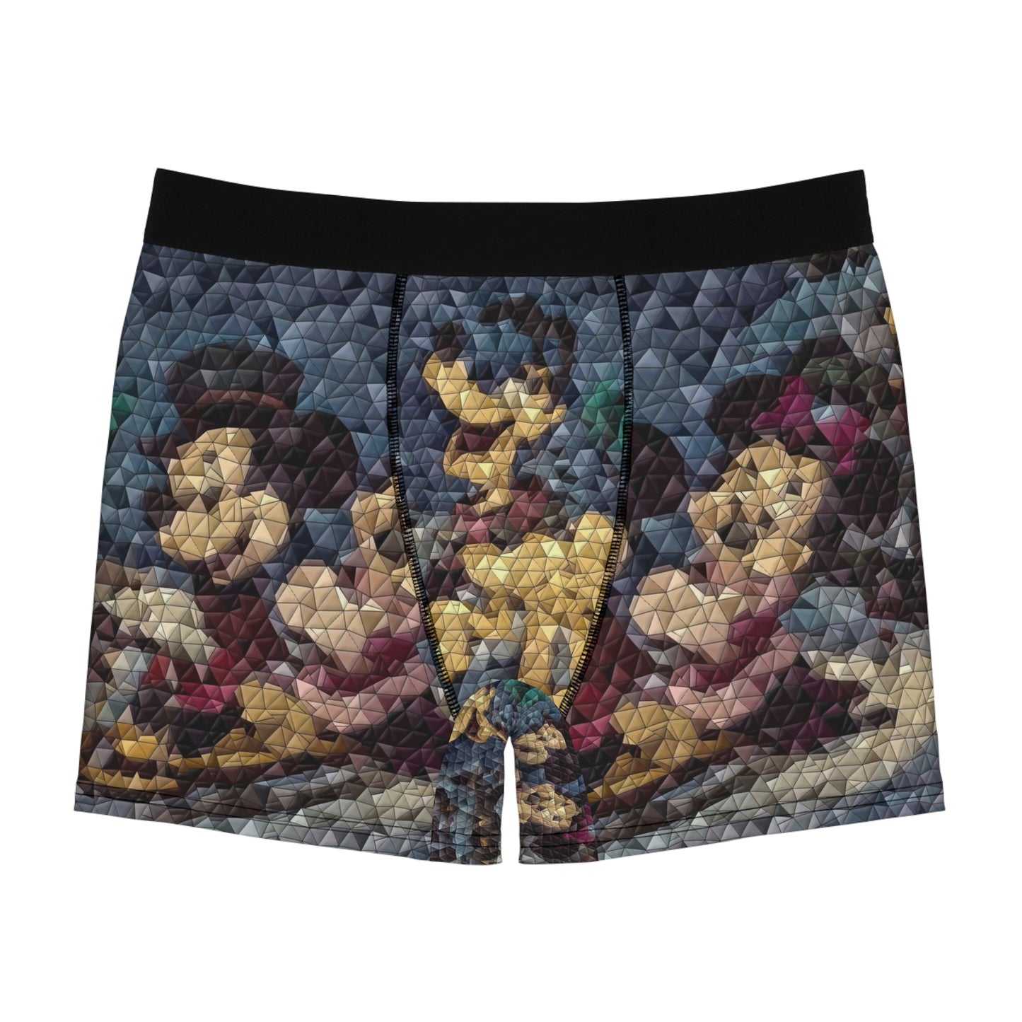 Men's Boxer Briefs (AOP) ... Mickey_N_Minnie Mouse & Pluto ... "A Winter Sleigh Ride" ... Original Works. Winter 2023 ...
