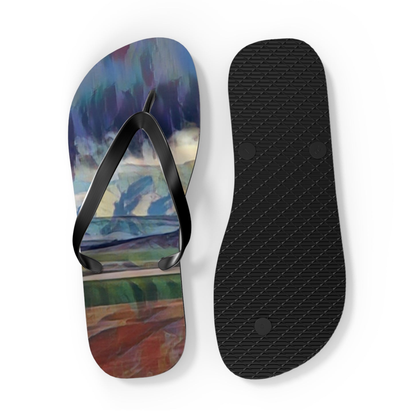 Flip Flops ... On-The-Prairie .. "The Storm Is Brewing" ... Central Idaho: November 2023 ... Original Works ...