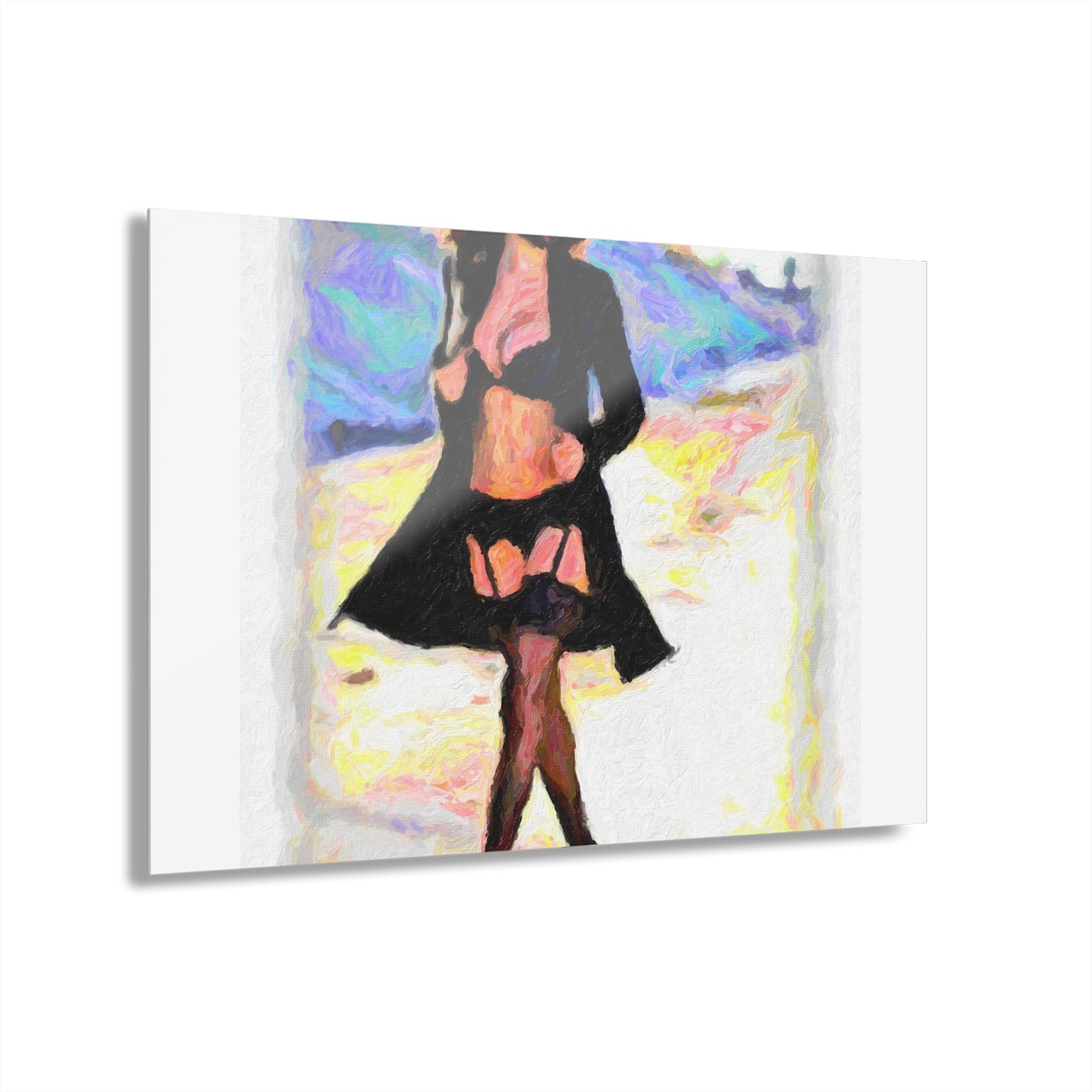 Acrylic Prints (French Cleat Hanging) ... The Low Spark of High_HEELED_Boys ... 'Garterbelt & Bra Inclusive!' ... Original Works ...