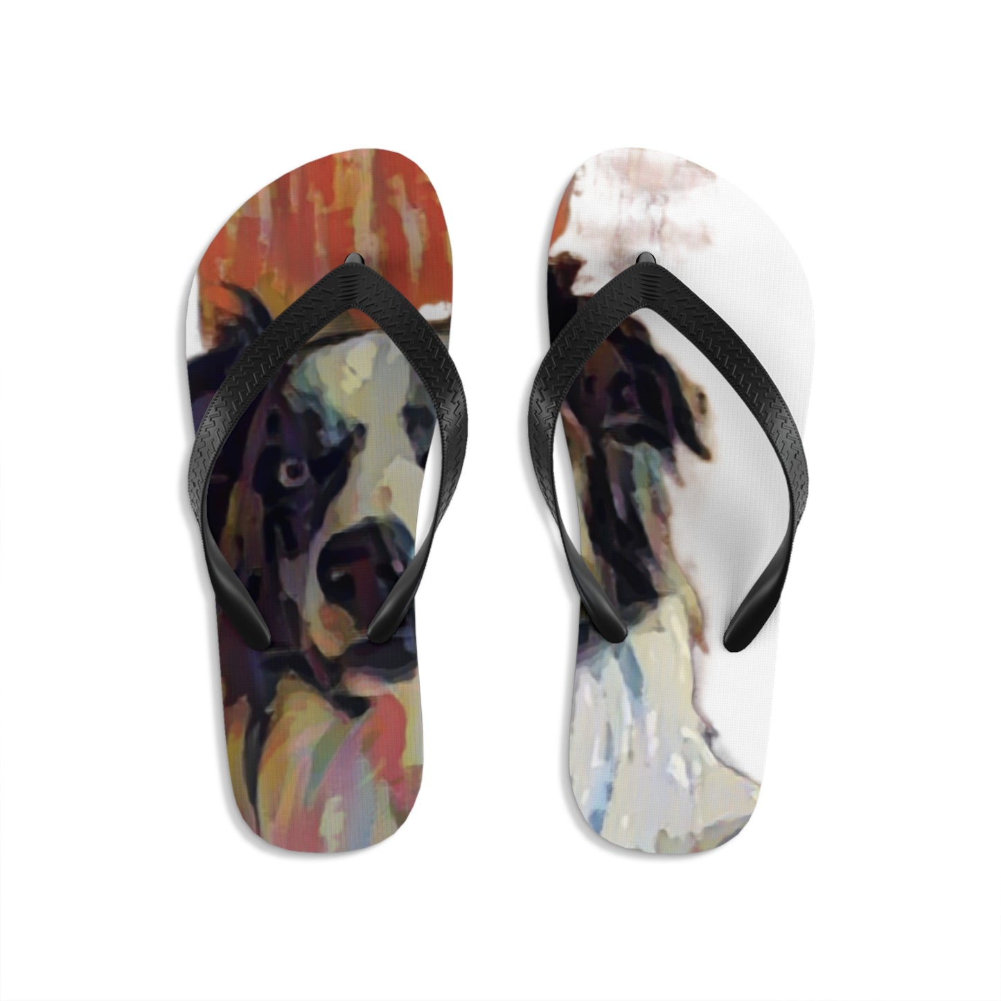 Unisex Flip-Flops ... Ozzy-Hippensteel ... "Don't Cry Now ... Dry-Your_Eyes ... On The Wind". Oriignal Works. May 2023.