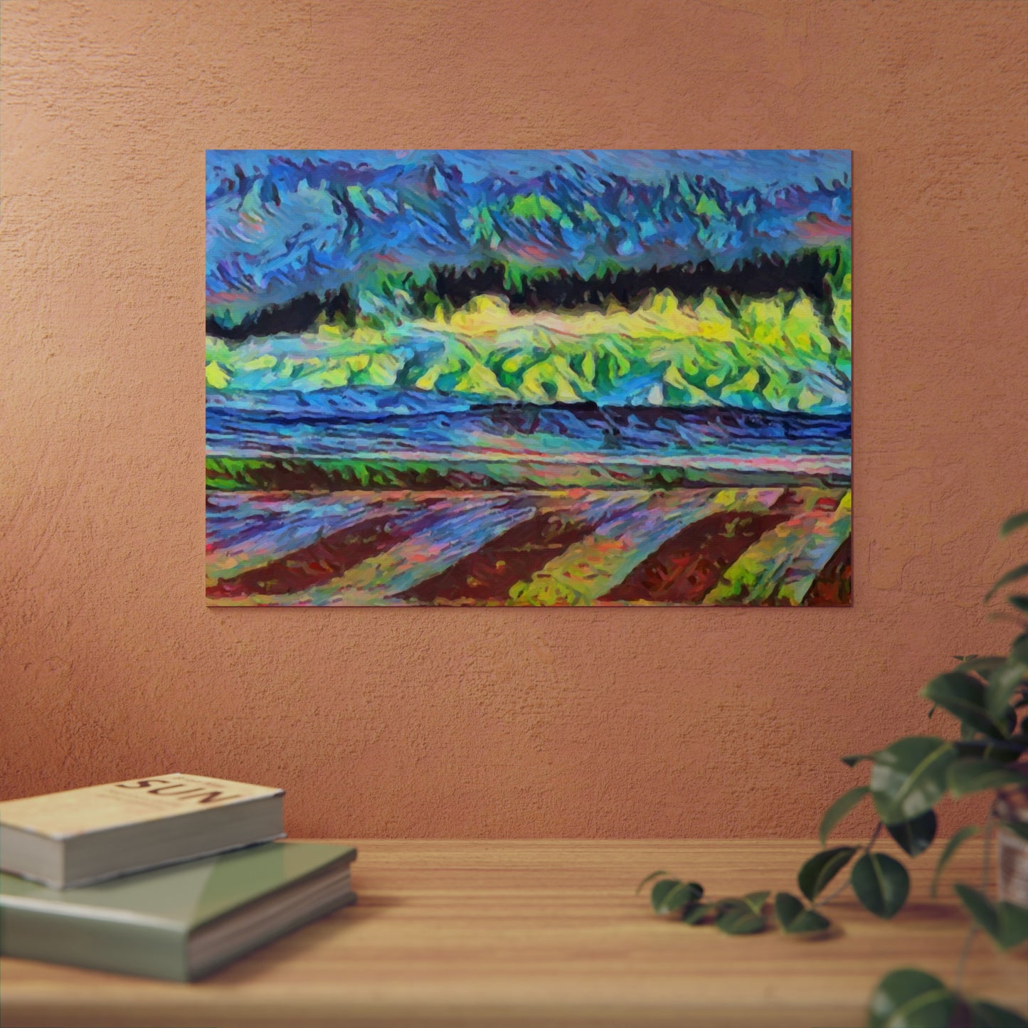 Aluminum Composite Panels ... On-The-Prairie .. "The Storm Is Brewing" ... Central Idaho: November 2023 ... Original Works ...