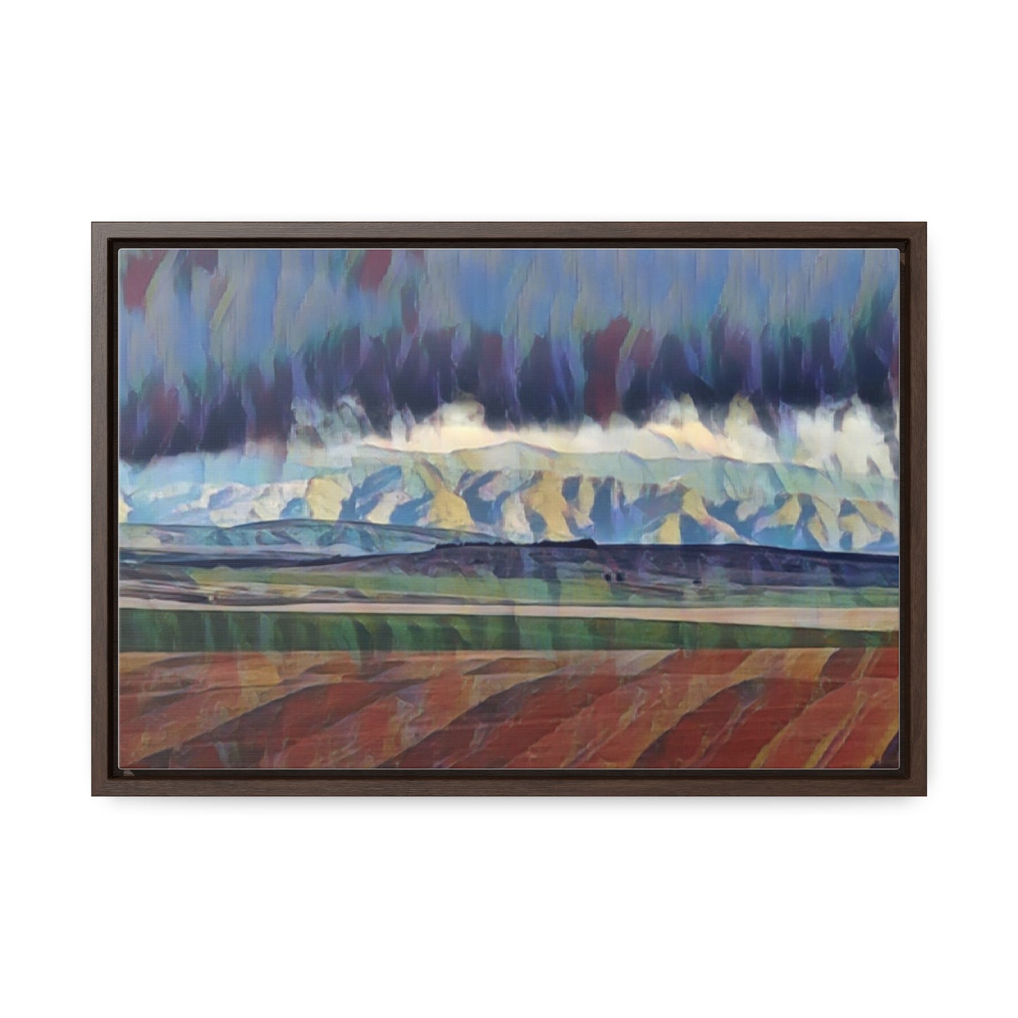 Gallery Canvas Wraps, Horizontal Frame ... On-The-Prairie .. "The Storm Is Brewing" ... Central Idaho: November 2023 ... Original Works ...