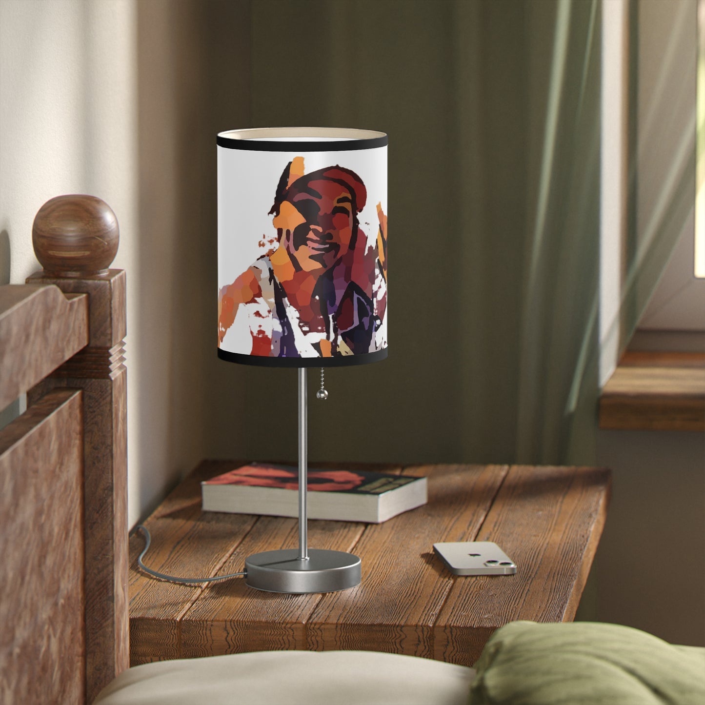 Lamp on a Stand, US|CA plug ... "The Best Of Friends" ... Original Works ... December 2023 ... Central Idaho, USA.