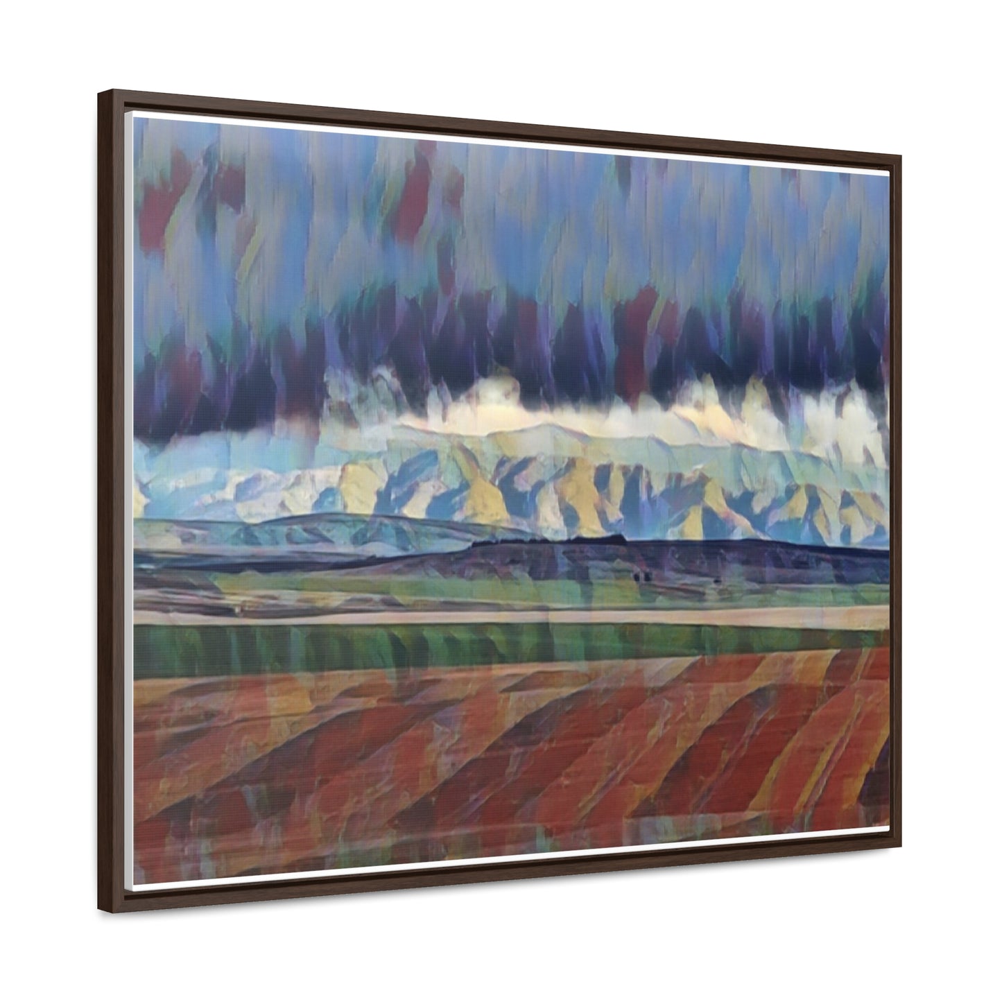 Gallery Canvas Wraps, Horizontal Frame ... On-The-Prairie .. "The Storm Is Brewing" ... Central Idaho: November 2023 ... Original Works ...