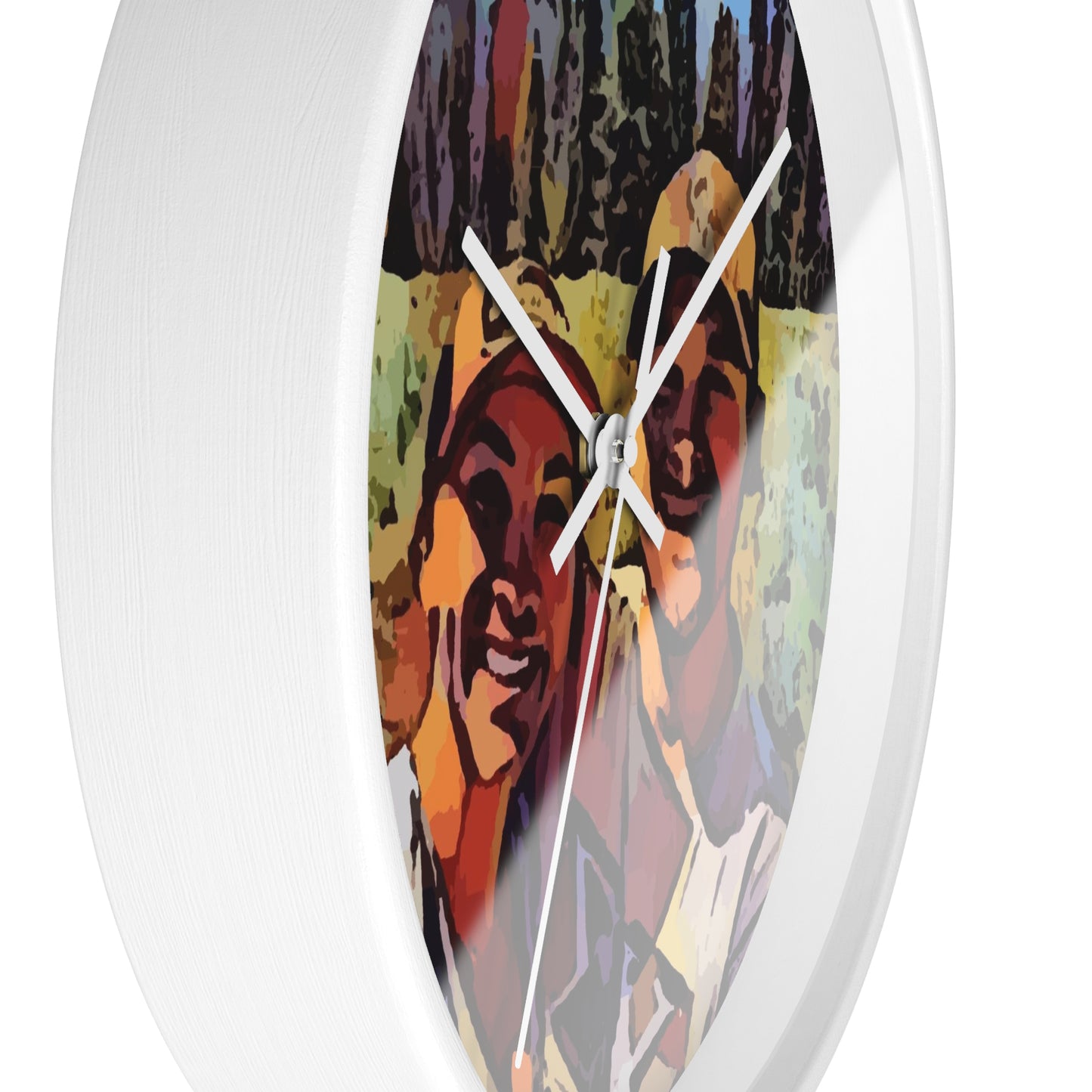 Wall Clock ... "The Best Of Friends" ... Original Works ... December 2023 ... Central Idaho, USA.