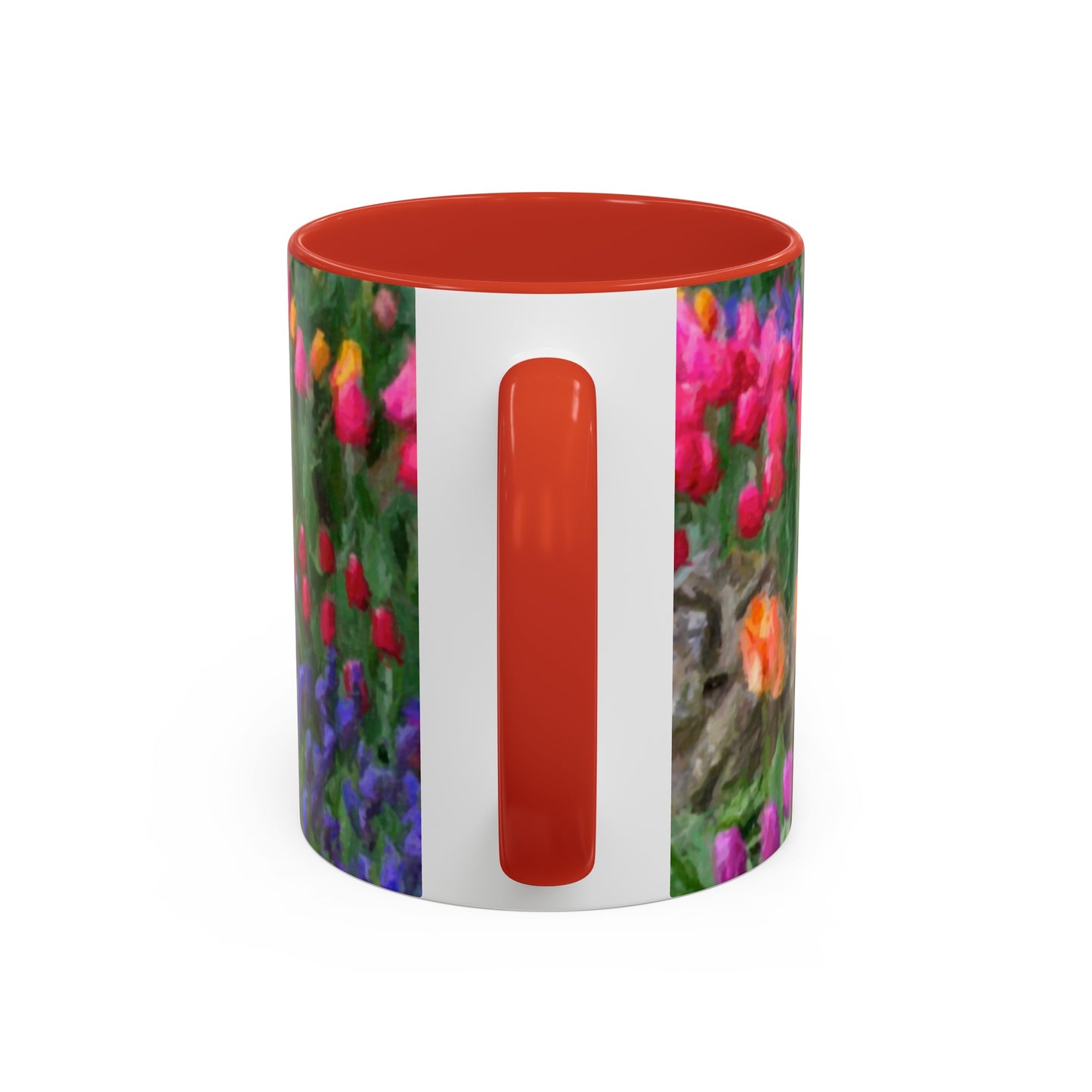 Accent Coffee Mug (11, 15oz) ... Skagit Valley Tulips ... Skagit Valley, Washington ... Family Archives ... Original Works ... Circa 1980's ...