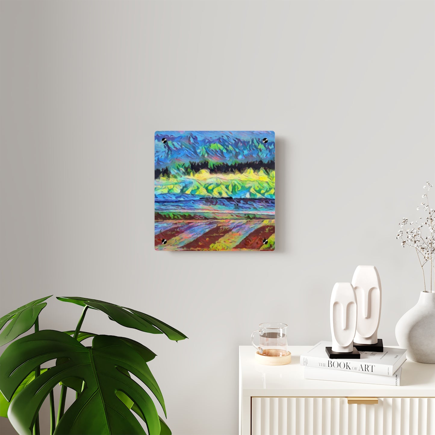 Acrylic Wall Art Panels ... On-The-Prairie .. "The Storm Is Brewing" ... Central Idaho: November 2023 ... Original Works ...