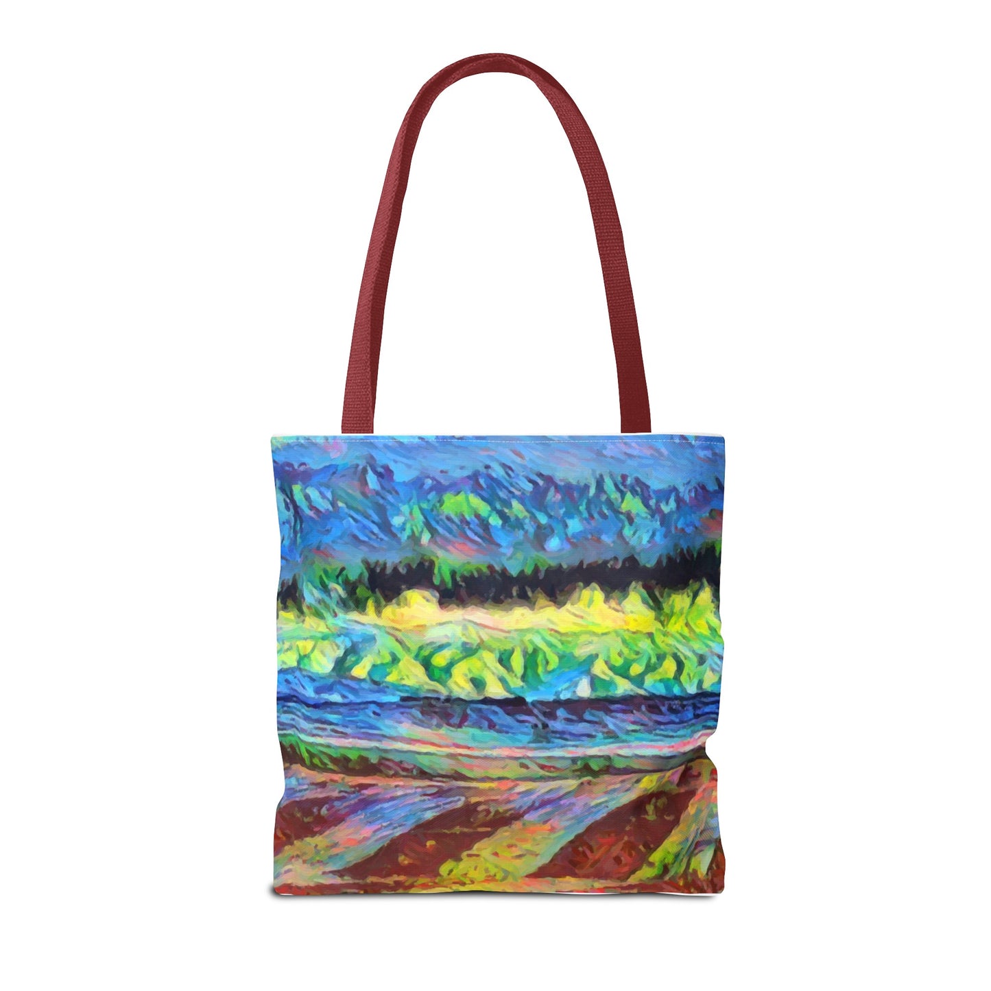 Tote Bag (AOP) ... On-The-Prairie .. "The Storm Is Brewing" ... Central Idaho: November 2023 ... Original Works ...