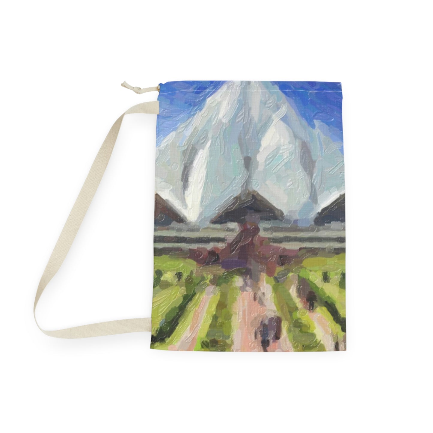 Laundry Bag ... Bahai'i-House-Of-Worship ... "New Delhi's World-Famous Lotus Temple" ... Original Works ... Delhi, India: Circa 2003-2007 ...