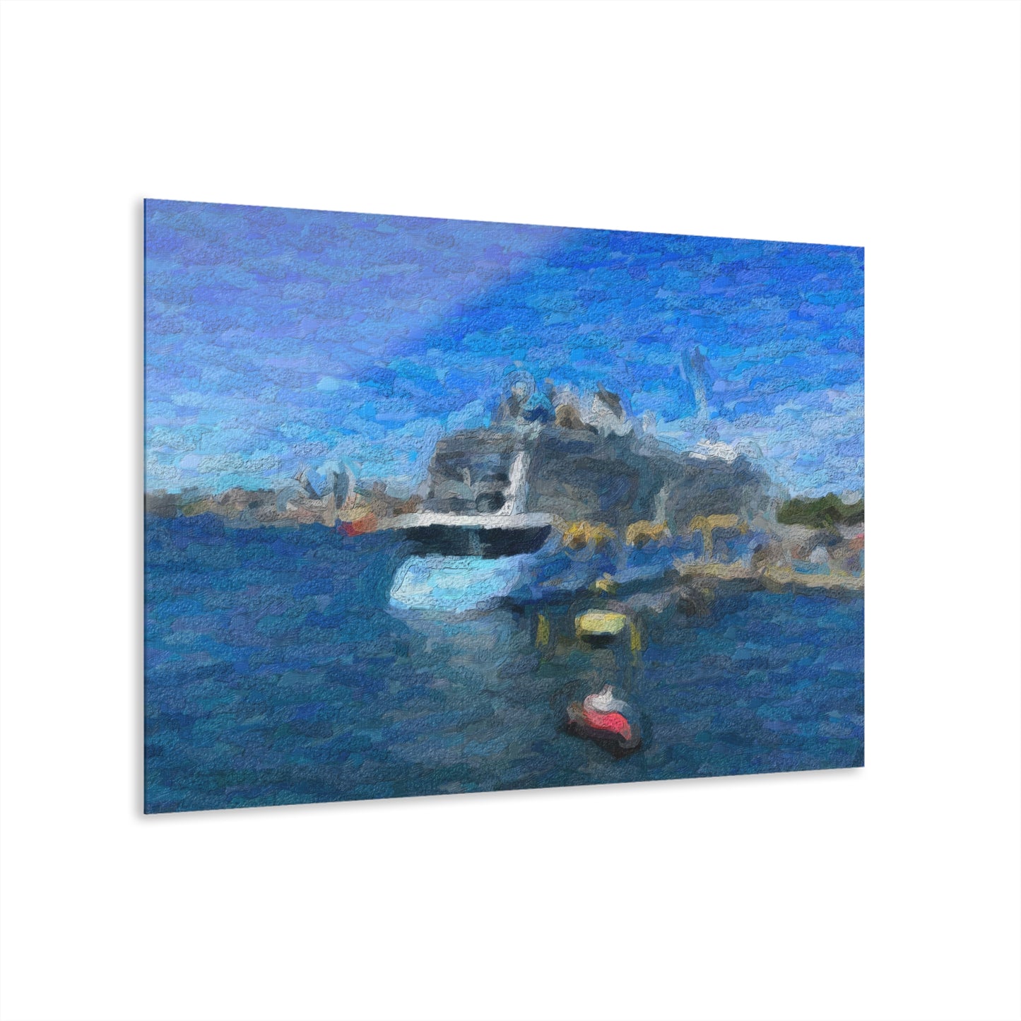 Acrylic Prints (French Cleat Hanging) ... Into Vancouver Harbor We Arrive: Celebrity Edge-Cruise ... Vancouver, British Columbia ... June 2024 ... Original Works