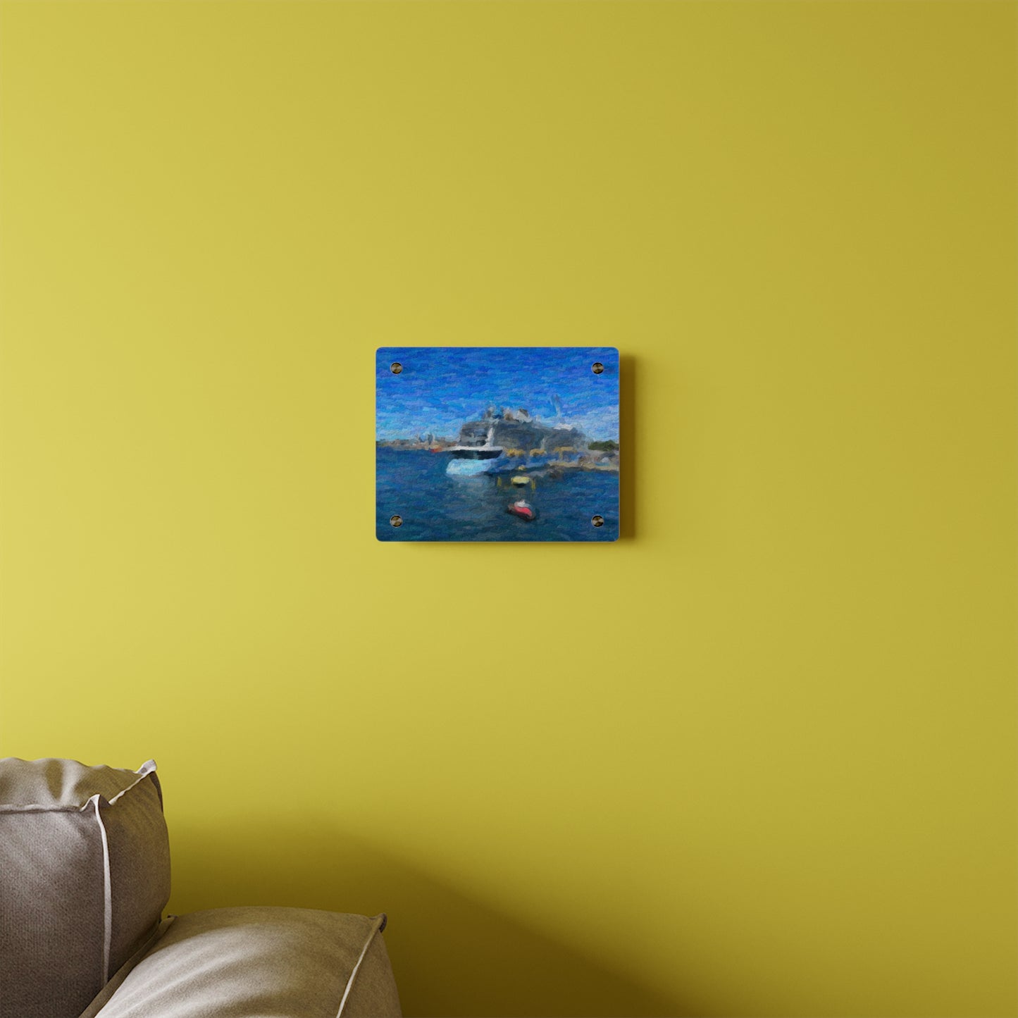Acrylic Wall Art Panels... Into Vancouver Harbor We Arrive: Celebrity Edge-Cruise ... Vancouver, British Columbia ... June 2024 ... Original Works