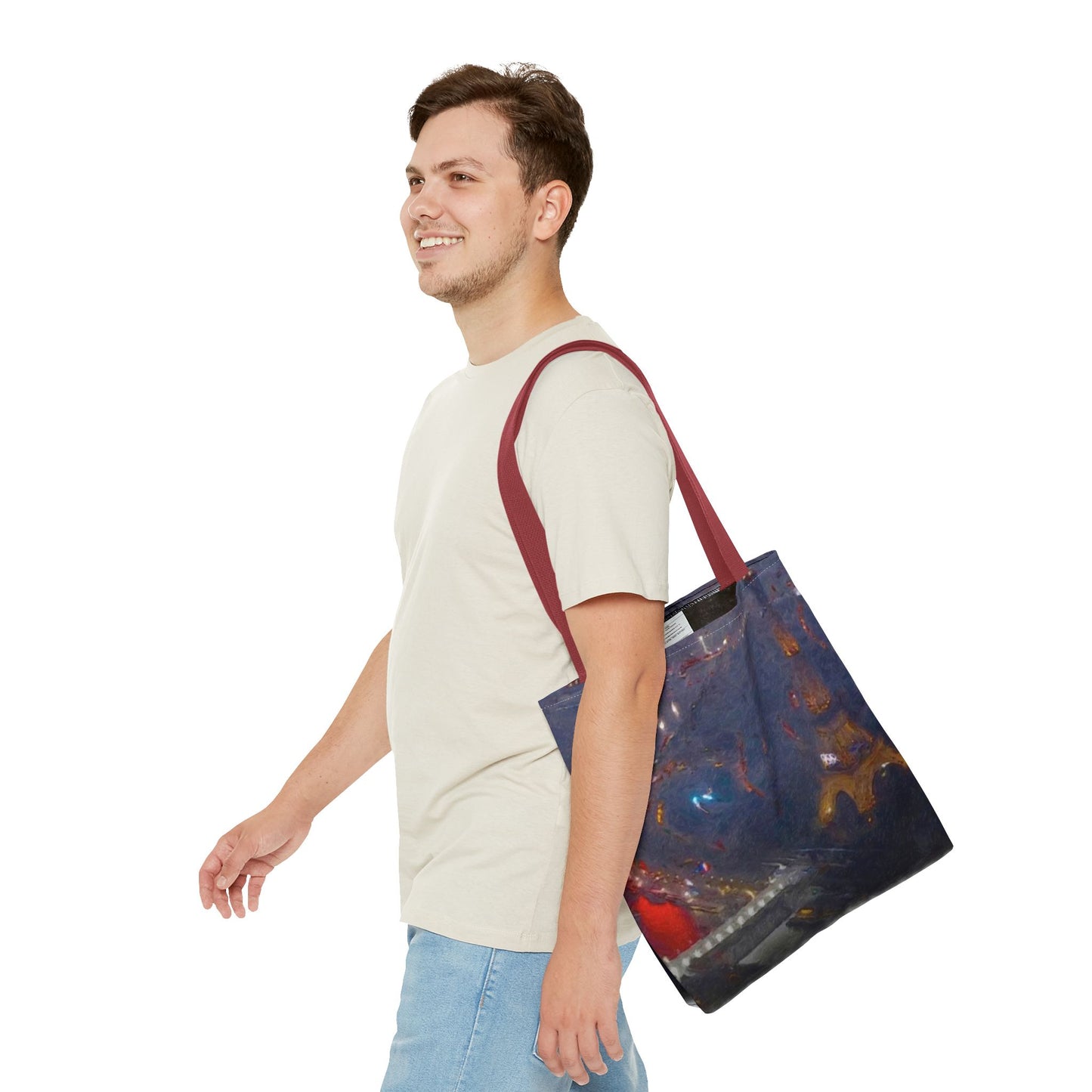 Tote Bag (AOP) ... "Jeux Olympiques de Paris" ... Paris_2024 ... 'Cérémonies d'ouverture' ... Juliet 2024 ... Original Works ...