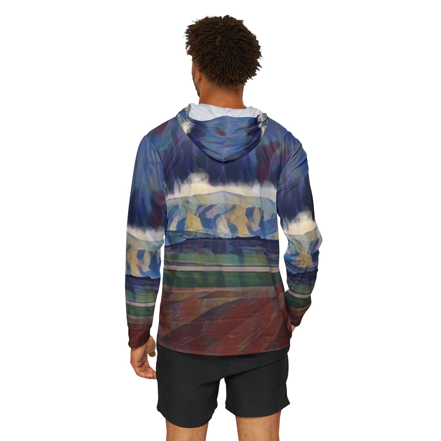 Men's Sports Warmup Hoodie (AOP) ... On-The-Prairie .. "The Storm Is Brewing" ... Central Idaho: November 2023 ... Original Works ...