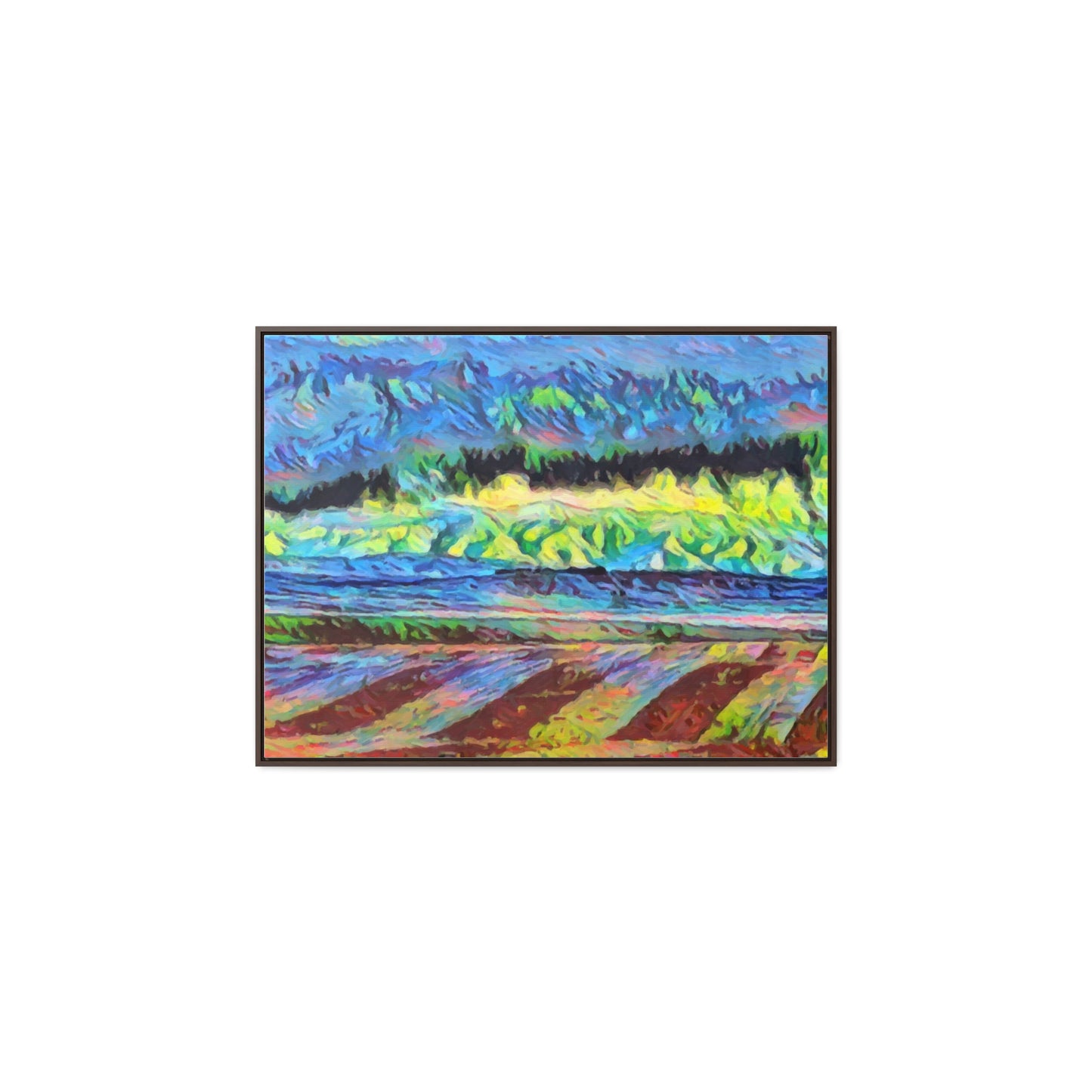 Gallery Canvas Wraps, Horizontal Frame ... On-The-Prairie .. "The Storm Is Brewing" ... Central Idaho: November 2023 ... Original Works ...