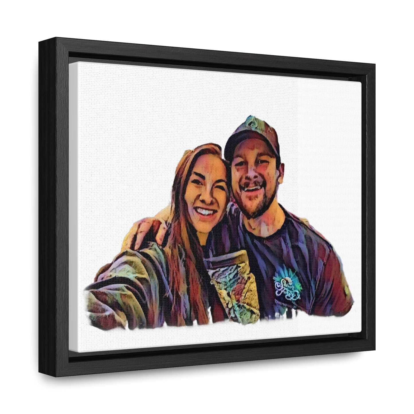 Gallery Canvas Wraps, Horizontal Frame ... "The Best Of Friends" ... Original Works ... December 2023 ... Central Idaho, USA.