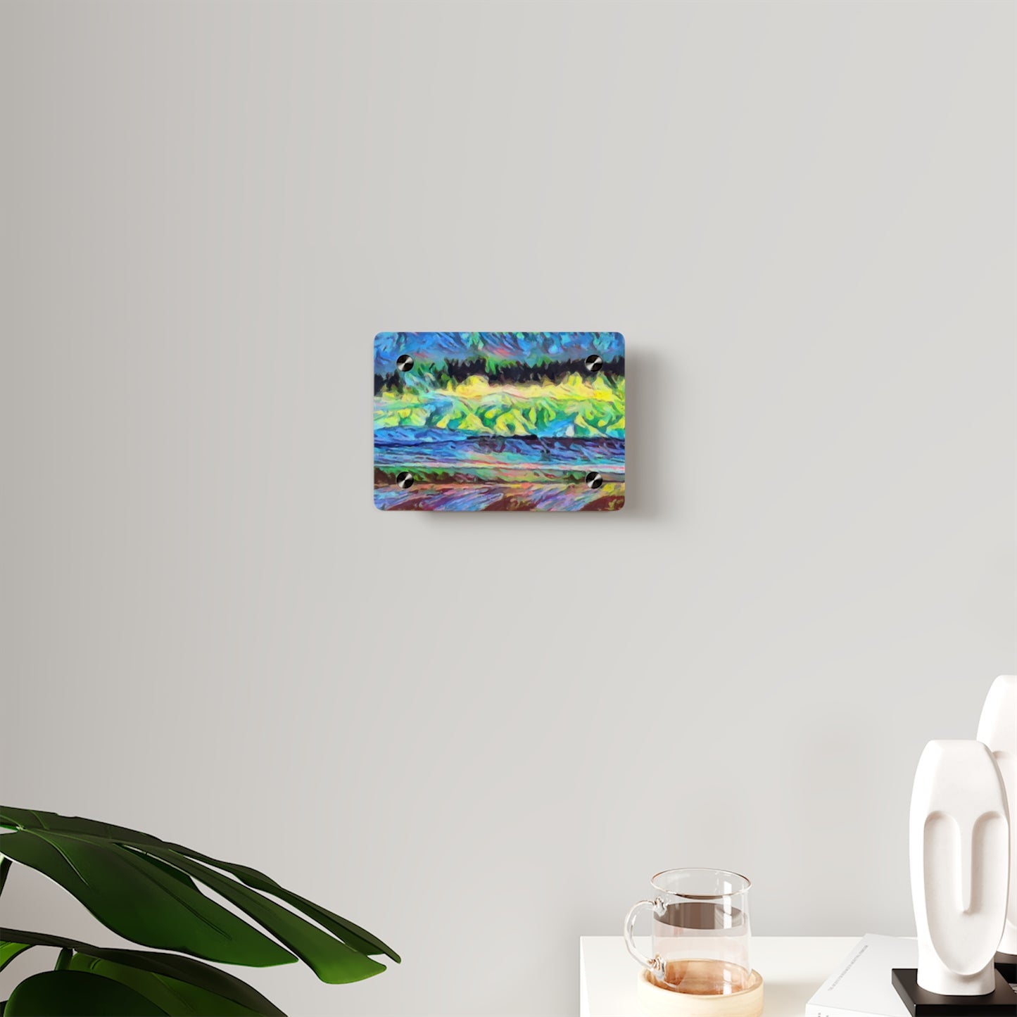 Acrylic Wall Art Panels ... On-The-Prairie .. "The Storm Is Brewing" ... Central Idaho: November 2023 ... Original Works ...