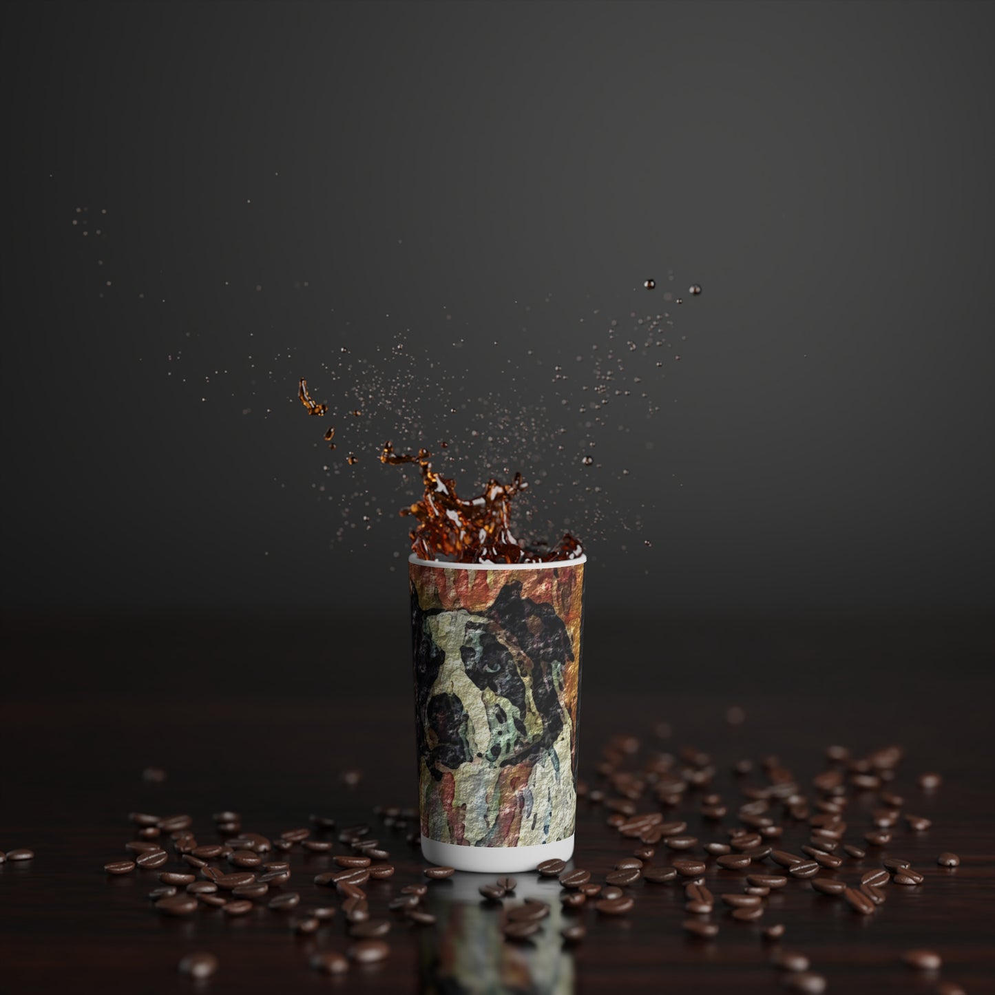 Conical Coffee Mugs (3oz, 8oz, 12oz) ... Ozzie-Hippensteel ... "Don't Cry Now ... Dry-Your_Eyes ... On The Wind". Oriignal Works. May 2023.