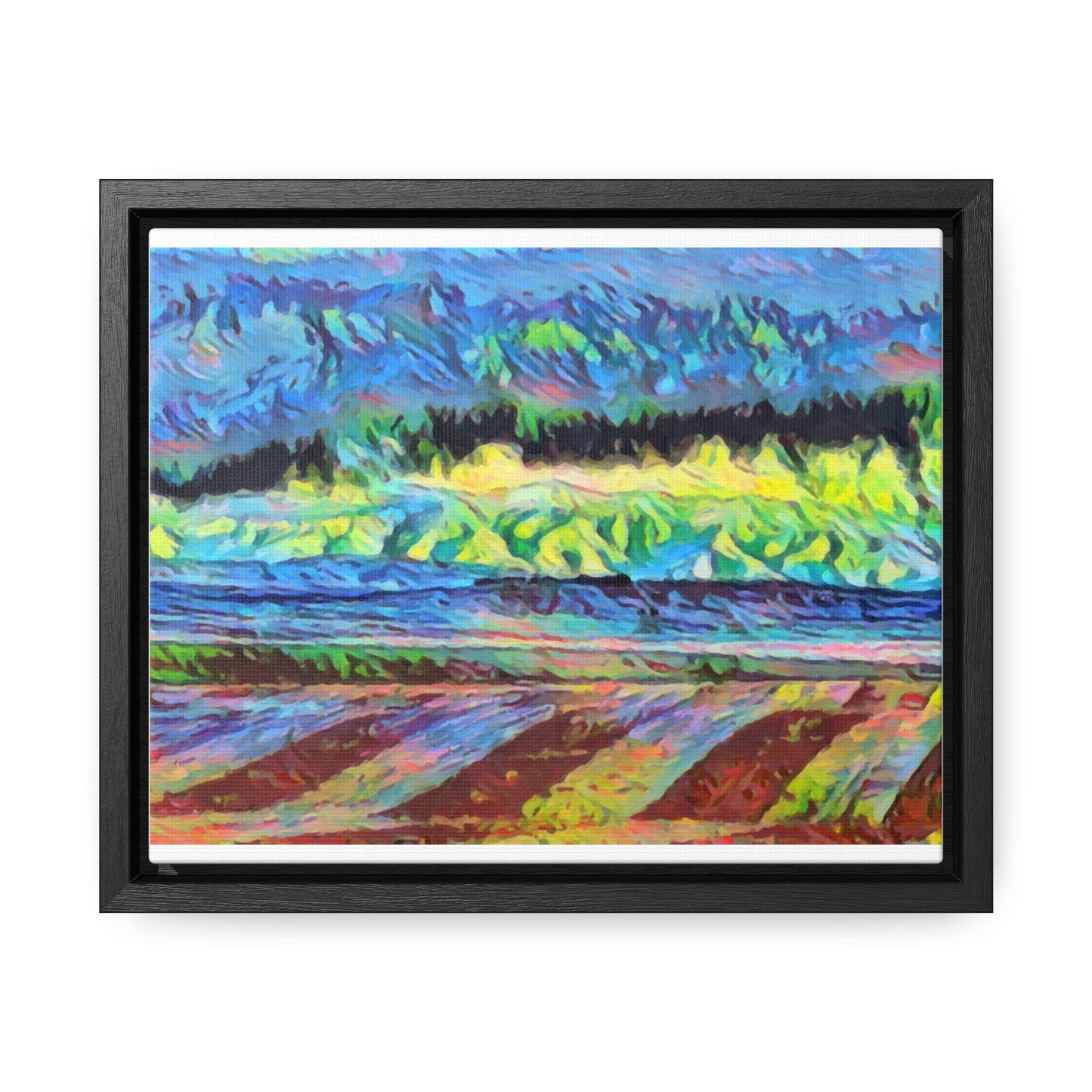 Gallery Canvas Wraps, Horizontal Frame ... On-The-Prairie .. "The Storm Is Brewing" ... Central Idaho: November 2023 ... Original Works ...