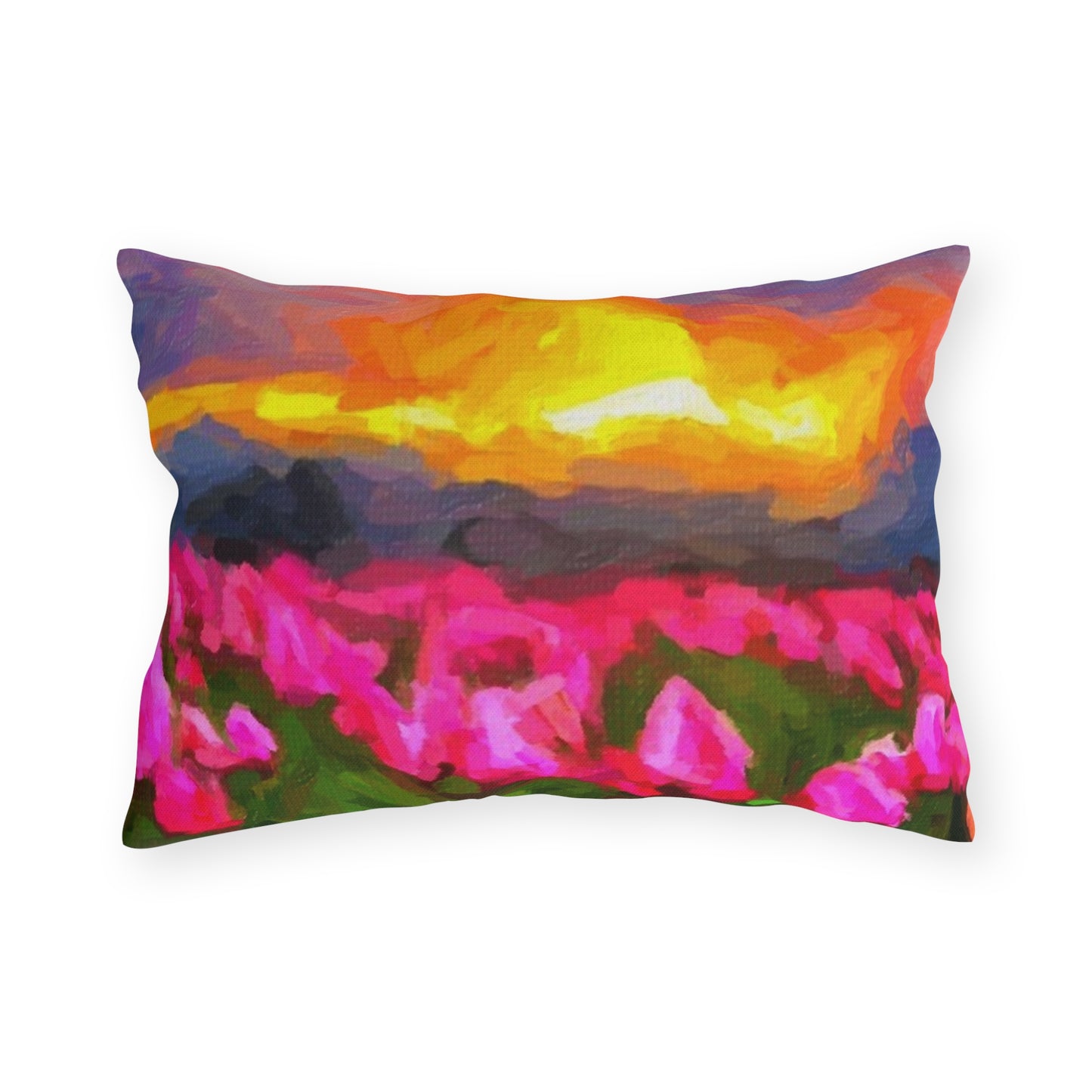 Outdoor Pillows ... Skagit Valley Tulips ... Skagit Valley, Washington ... Family Archives ... Original Works ... Circa 1980's ...