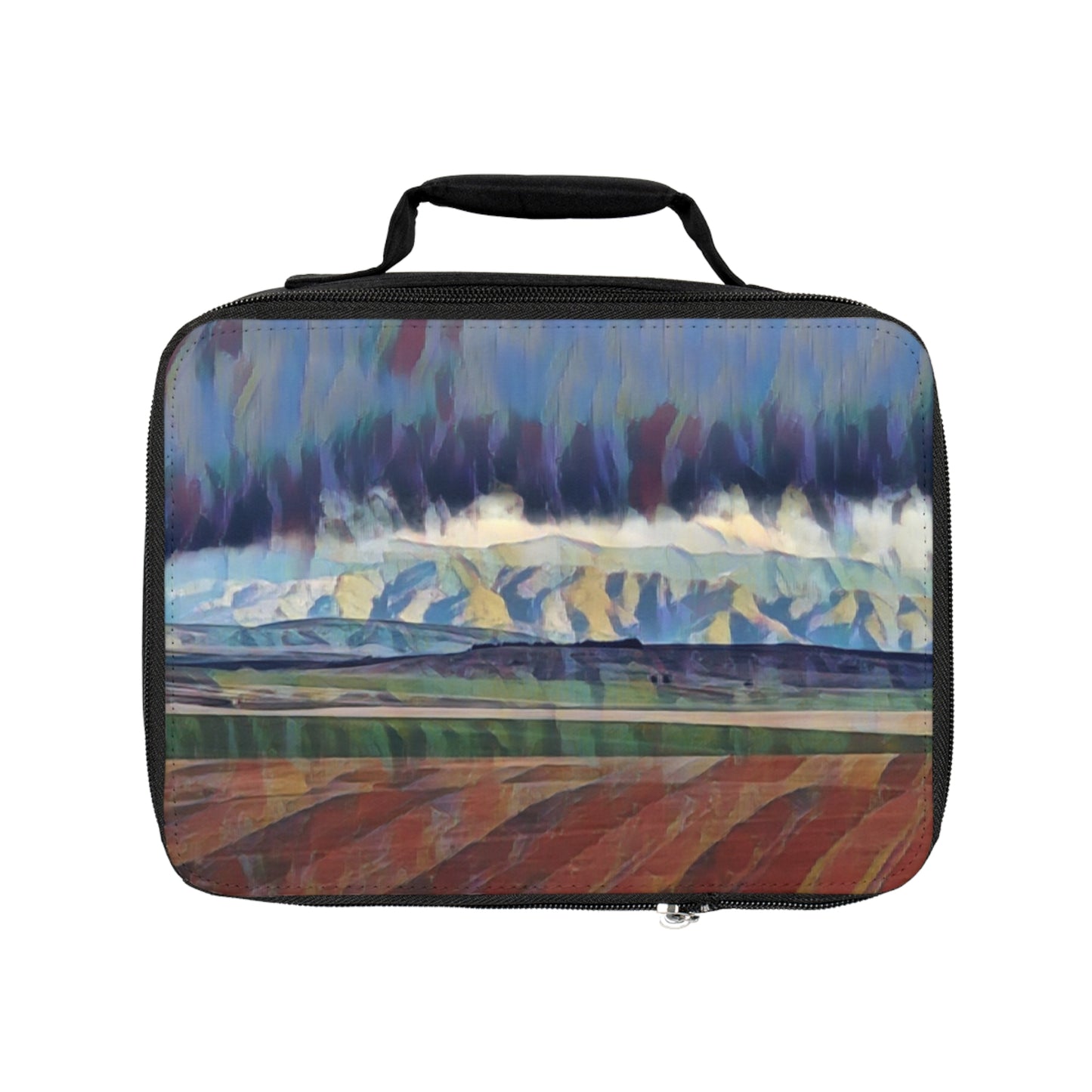 Lunch Bag ... On-The-Prairie .. "The Storm Is Brewing" ... Central Idaho: November 2023 ... Original Works ...
