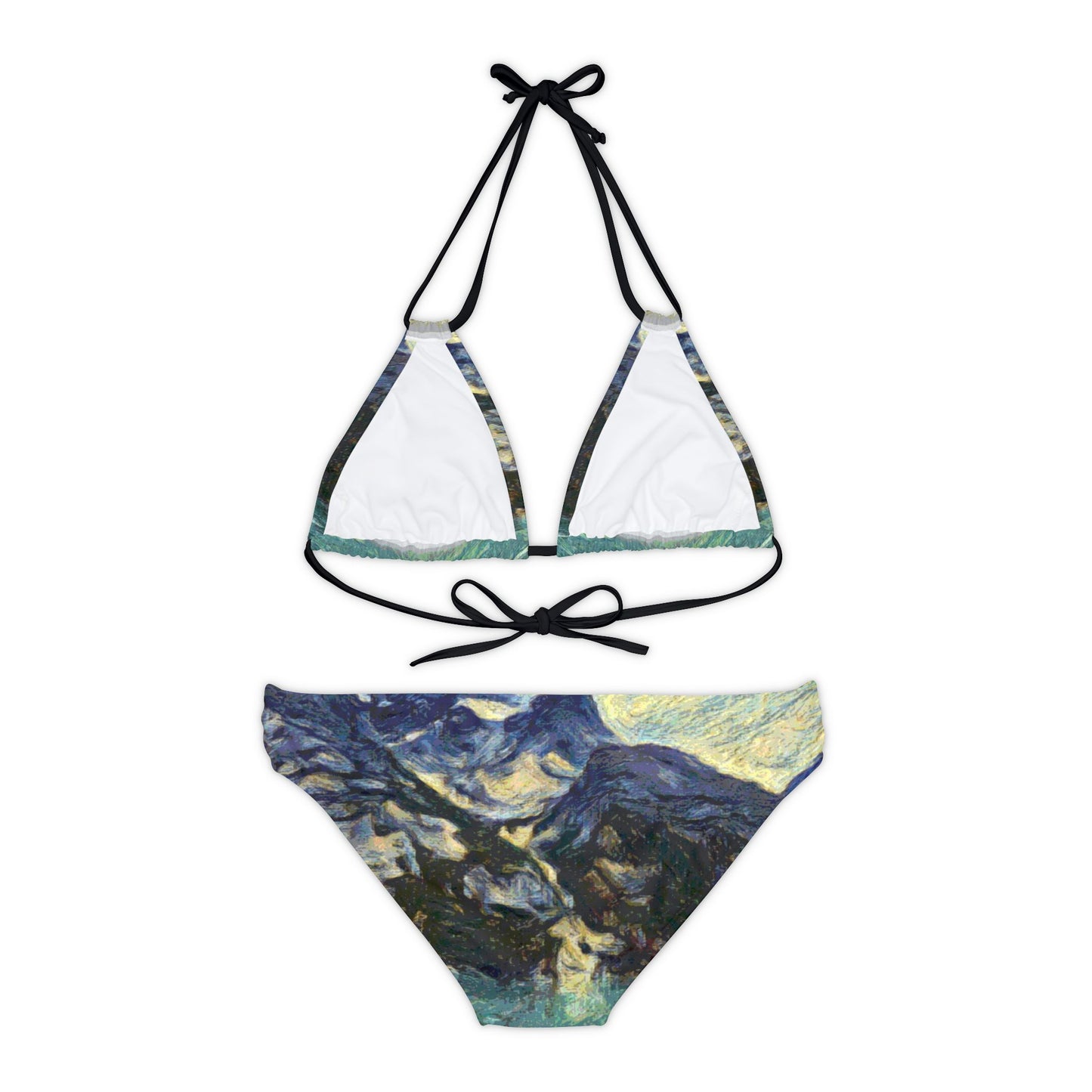 Strappy Bikini Set (AOP) ... Tracy Arm Fjord ... South Of Skagway, Alaska ... Summer: June 2024 ... Original Works ...