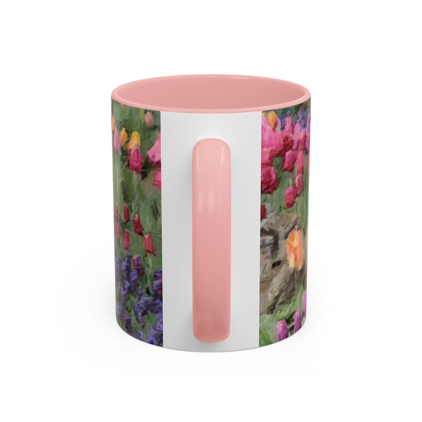 Accent Coffee Mug (11, 15oz) ... Skagit Valley Tulips ... Skagit Valley, Washington ... Family Archives ... Original Works ... Circa 1980's ...