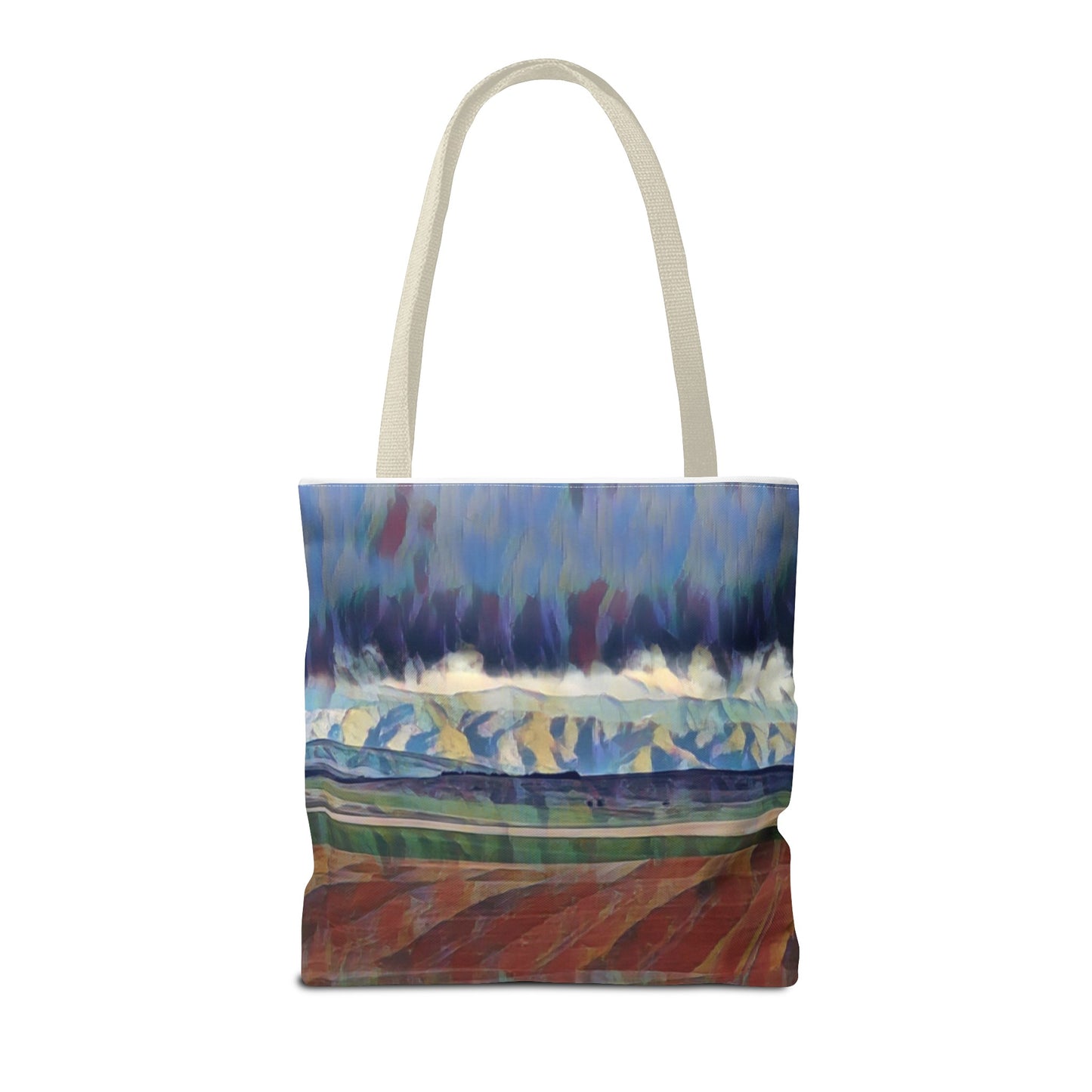 Tote Bag (AOP) ... On-The-Prairie .. "The Storm Is Brewing" ... Central Idaho: November 2023 ... Original Works ...