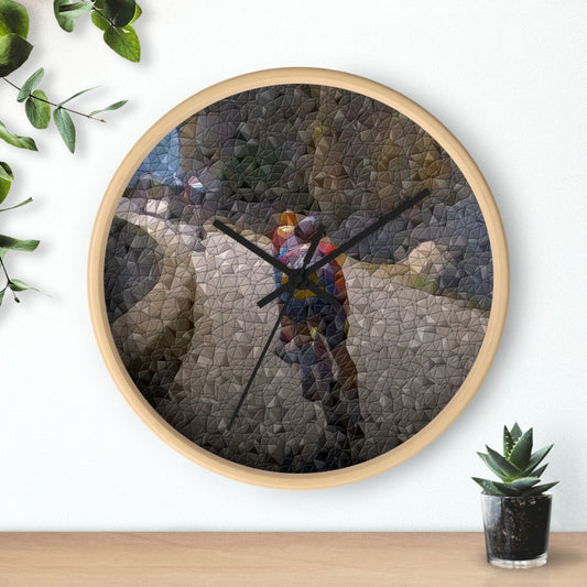Wall Clock ... TDF: Tour-de-France: Stage_2 ... En-Italia ... (Italian-Alps)... Col-de-Turini ... Original Works ... July 2024 ...