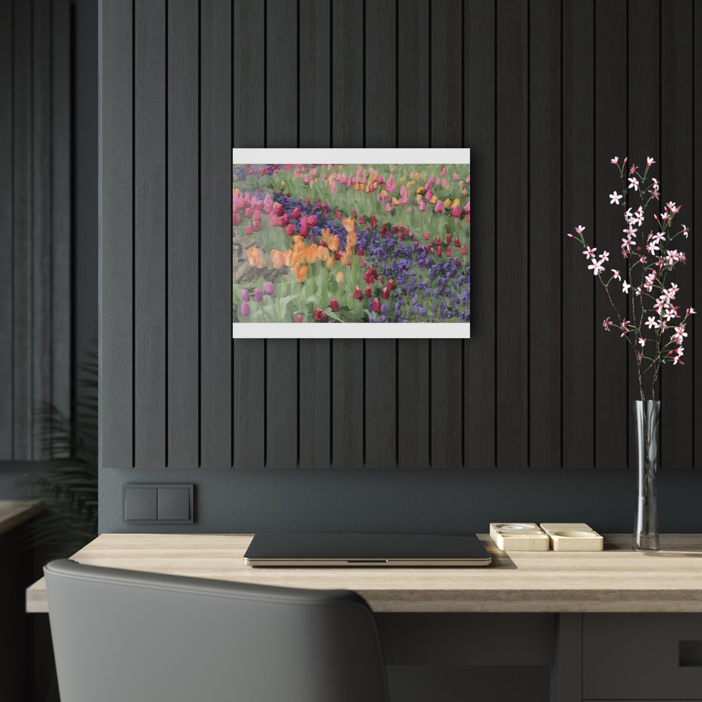 Acrylic Prints ... Skagit Valley Tulips ... Skagit Valley, Washington ... Family Archives ... Original Works ... Circa 1980's ...
