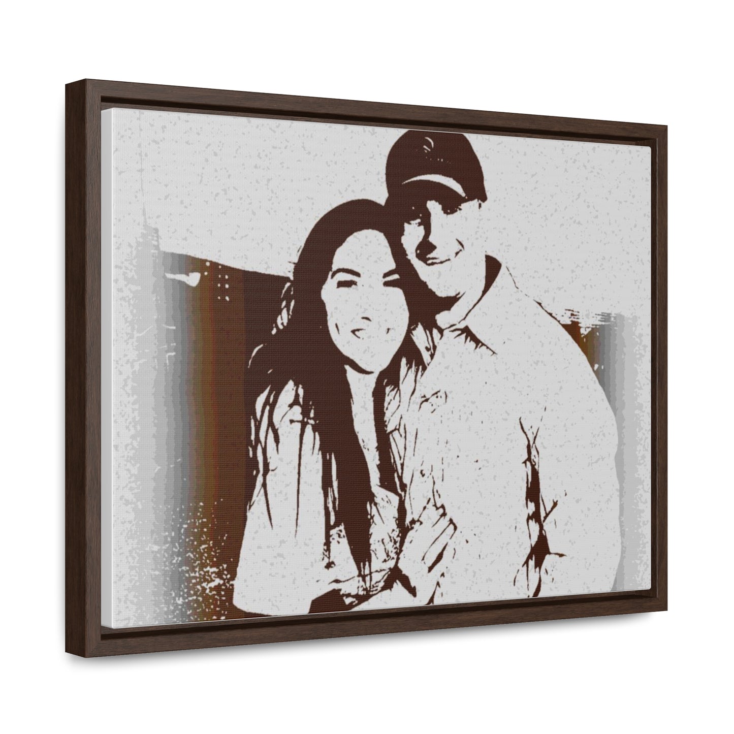 Gallery Canvas Wraps, Horizontal Frame ... "The Best Of Friends" ... Original Works ... December 2023 ... Central Idaho, USA.