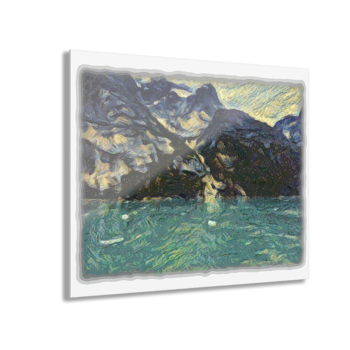 Acrylic Prints (French Cleat Hanging) ... Tracy Arm Fjord ... South Of Skagway, Alaska ... Summer: June 2024 ... Original Works ...