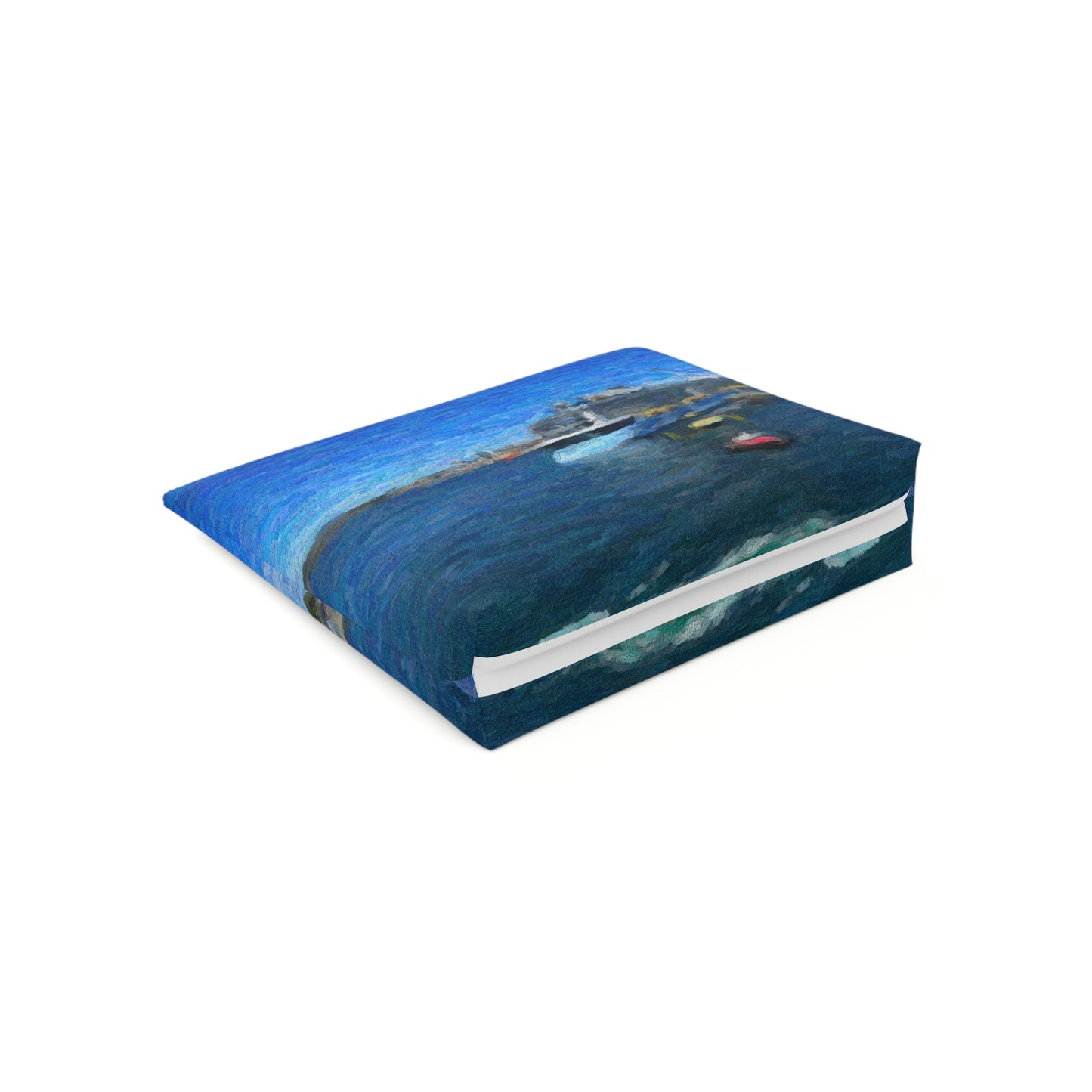 Cotton Cosmetic Bag ... Into Vancouver Harbor We Arrive: Celebrity Edge-Cruise ... Vancouver, British Columbia ... June 2024 ... Original Works