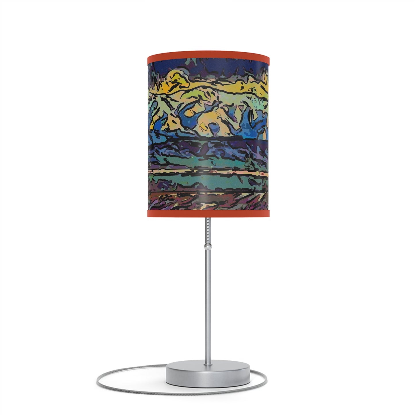 Lamp on a Stand, US|CA plug ...  On-The-Prairie .. "The Storm Is Brewing" ... Central Idaho: November 2023 ... Original Works ...