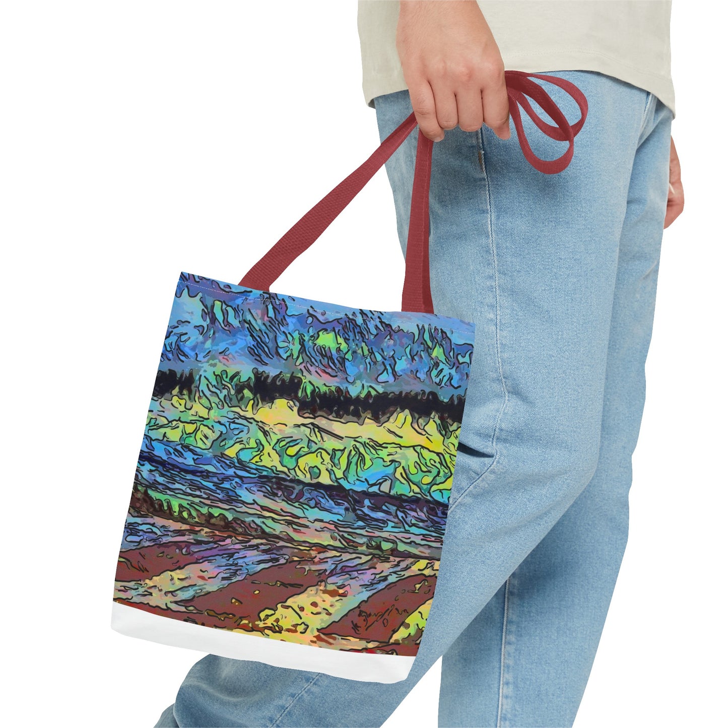 Tote Bag (AOP) ... On-The-Prairie .. "The Storm Is Brewing" ... Central Idaho: November 2023 ... Original Works ...